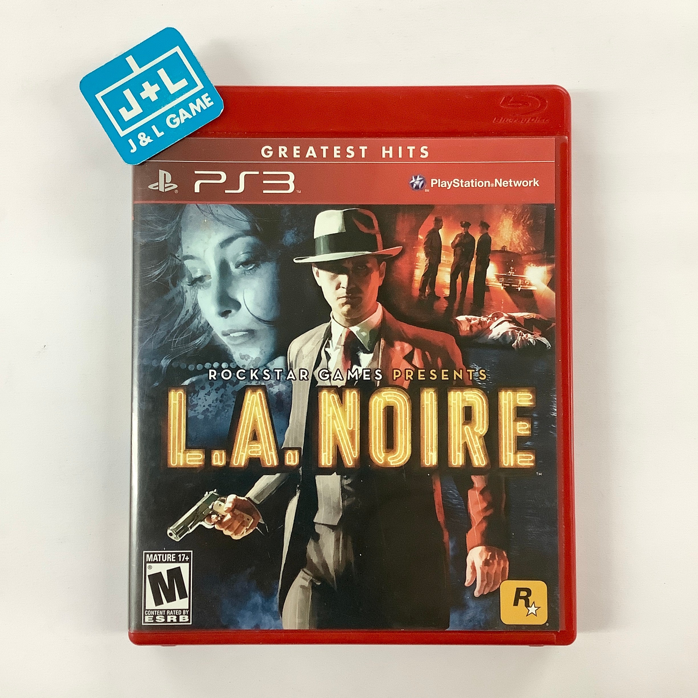 L.A. Noire (Greatest Hits) - (PS3) PlayStation 3 [Pre-Owned] Video Games Rockstar Games   