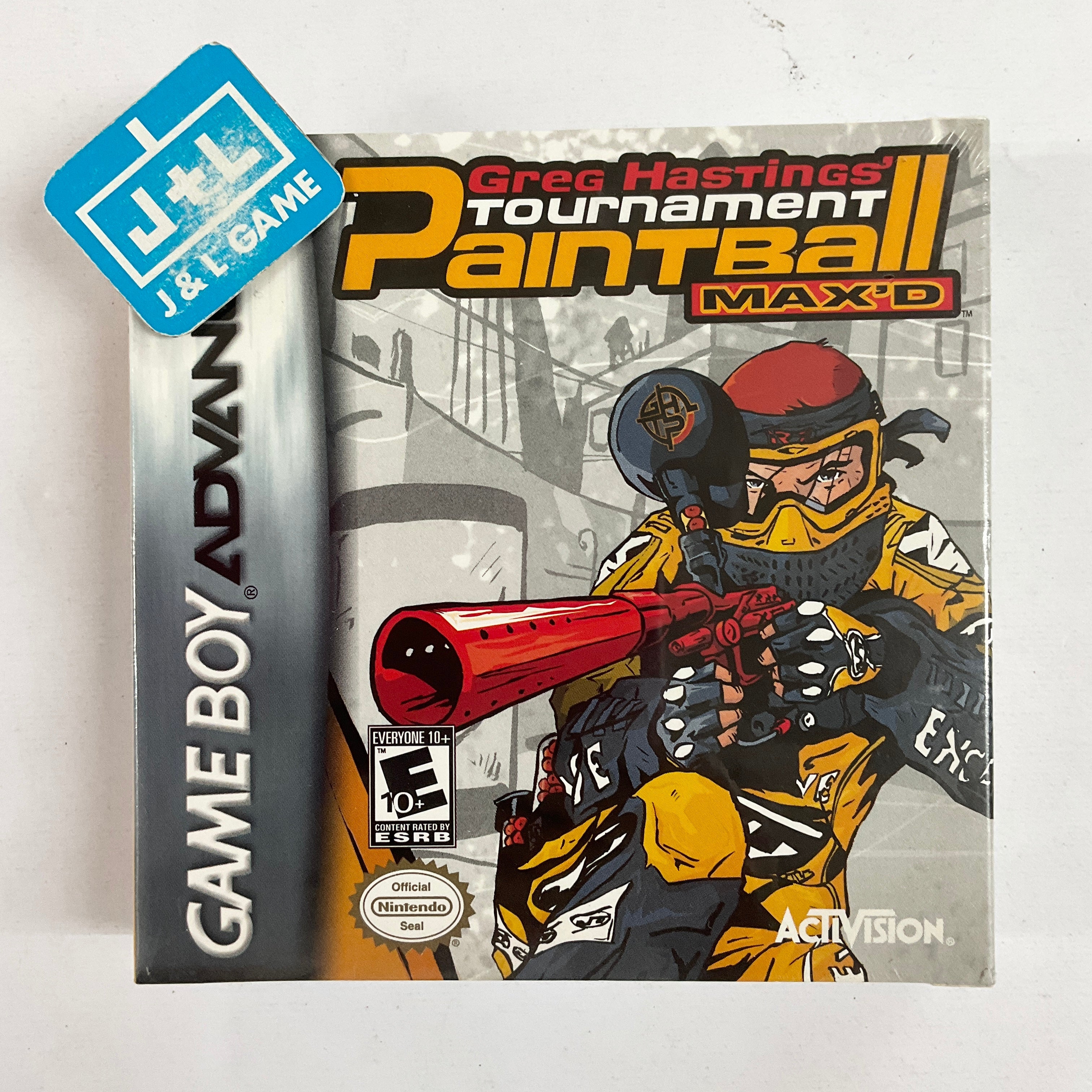 Greg Hastings' Tournament Paintball Max'd - (GBA) Game Boy Advance Video Games Activision Value   