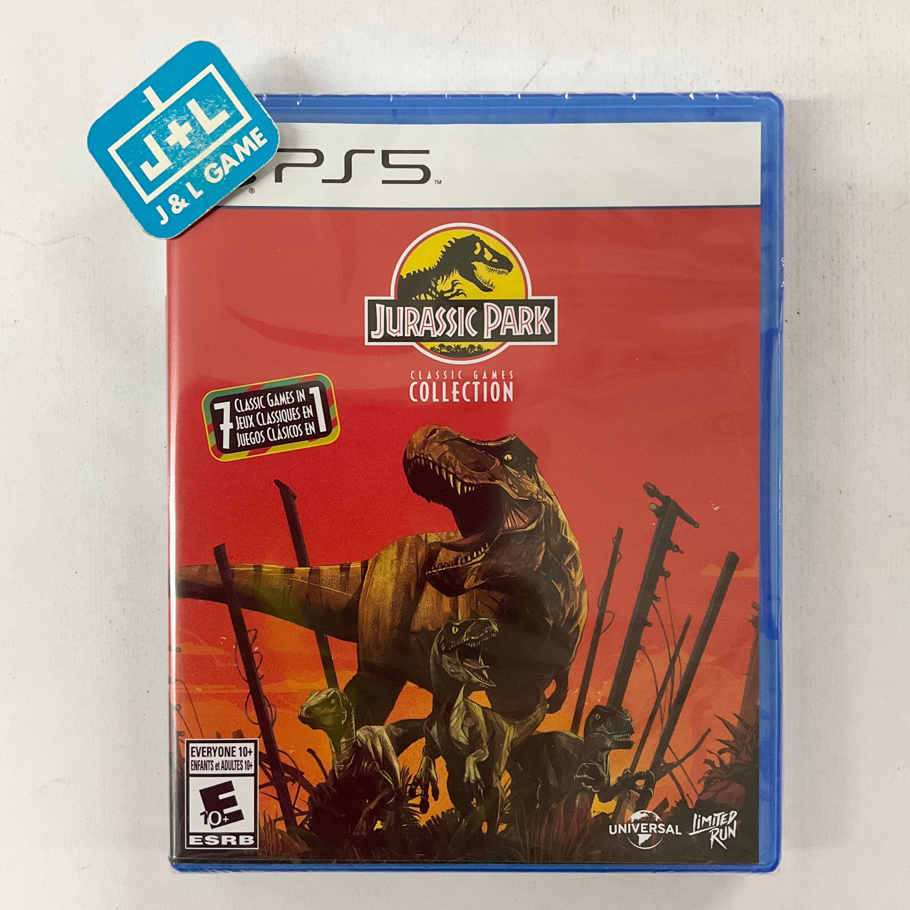 Jurassic Park Classic Games Collection - (PS5) Playstation 5 Video Games Limited Run   