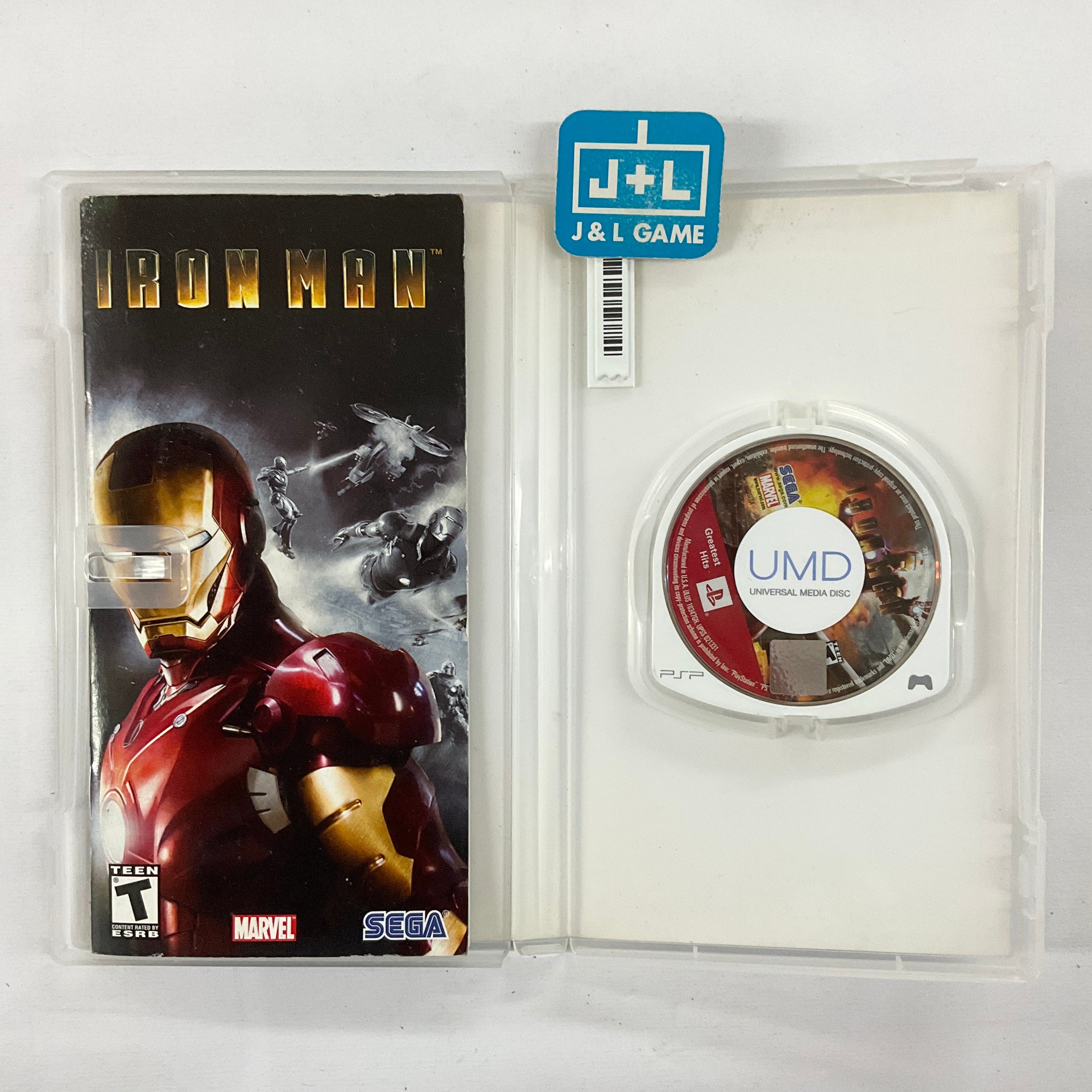 Iron Man (Greatest Hits) - Sony PSP [Pre-Owned] Video Games Sega   