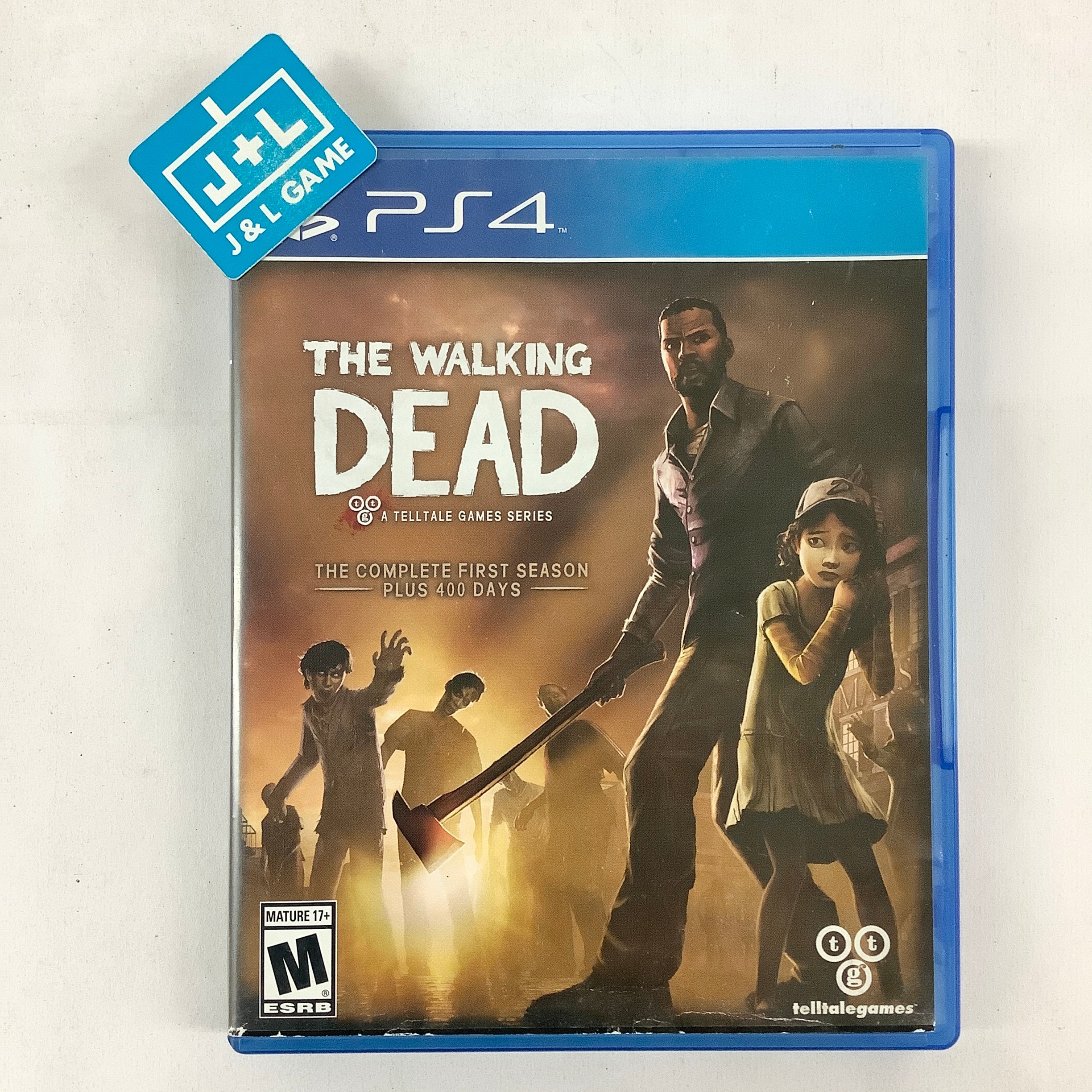 The Walking Dead: The Complete First Season - (PS4) PlayStation 4 [Pre-Owned] Video Games Telltale Games   