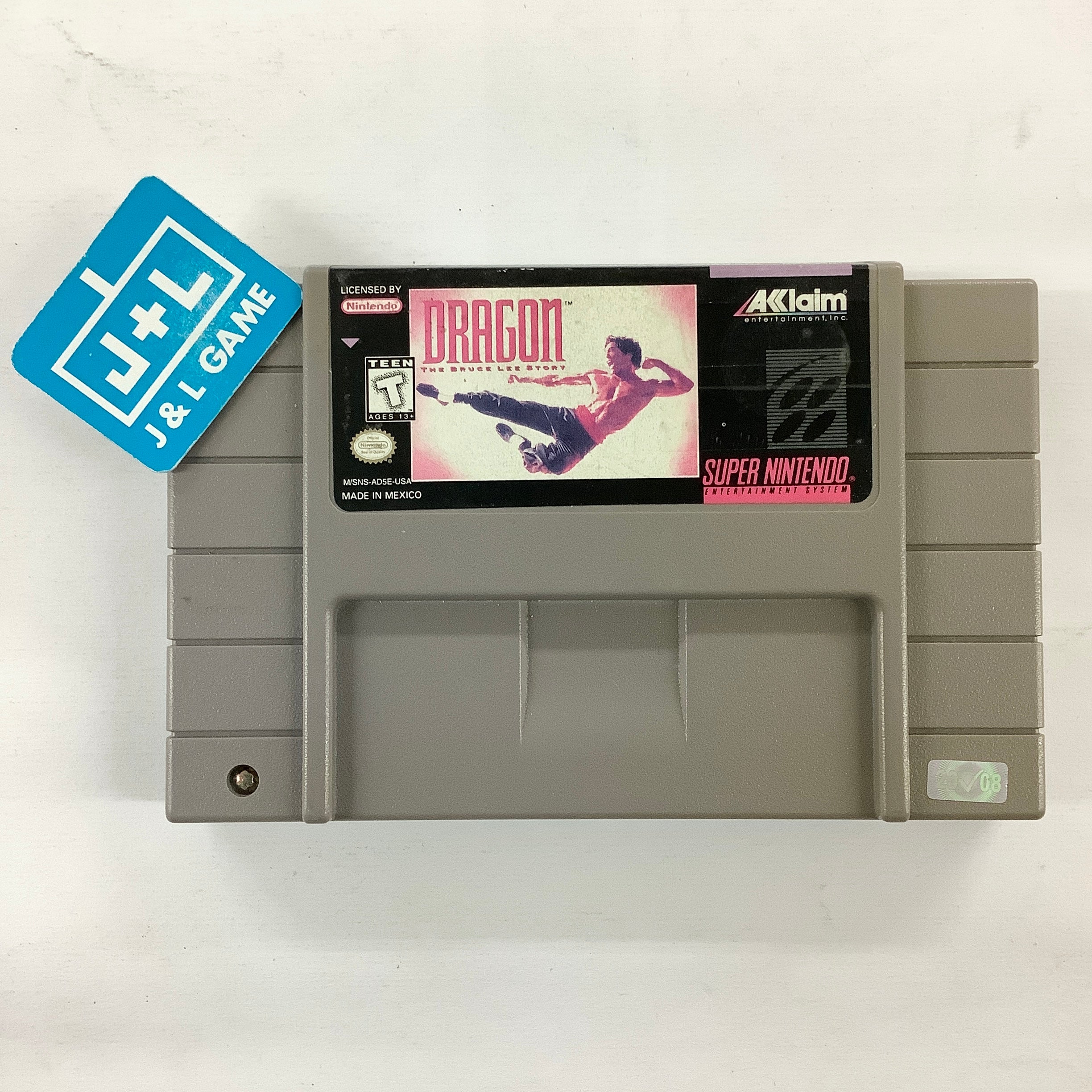 Dragon: The Bruce Lee Story - (SNES) Super Nintendo [Pre-Owned] Video Games Acclaim   