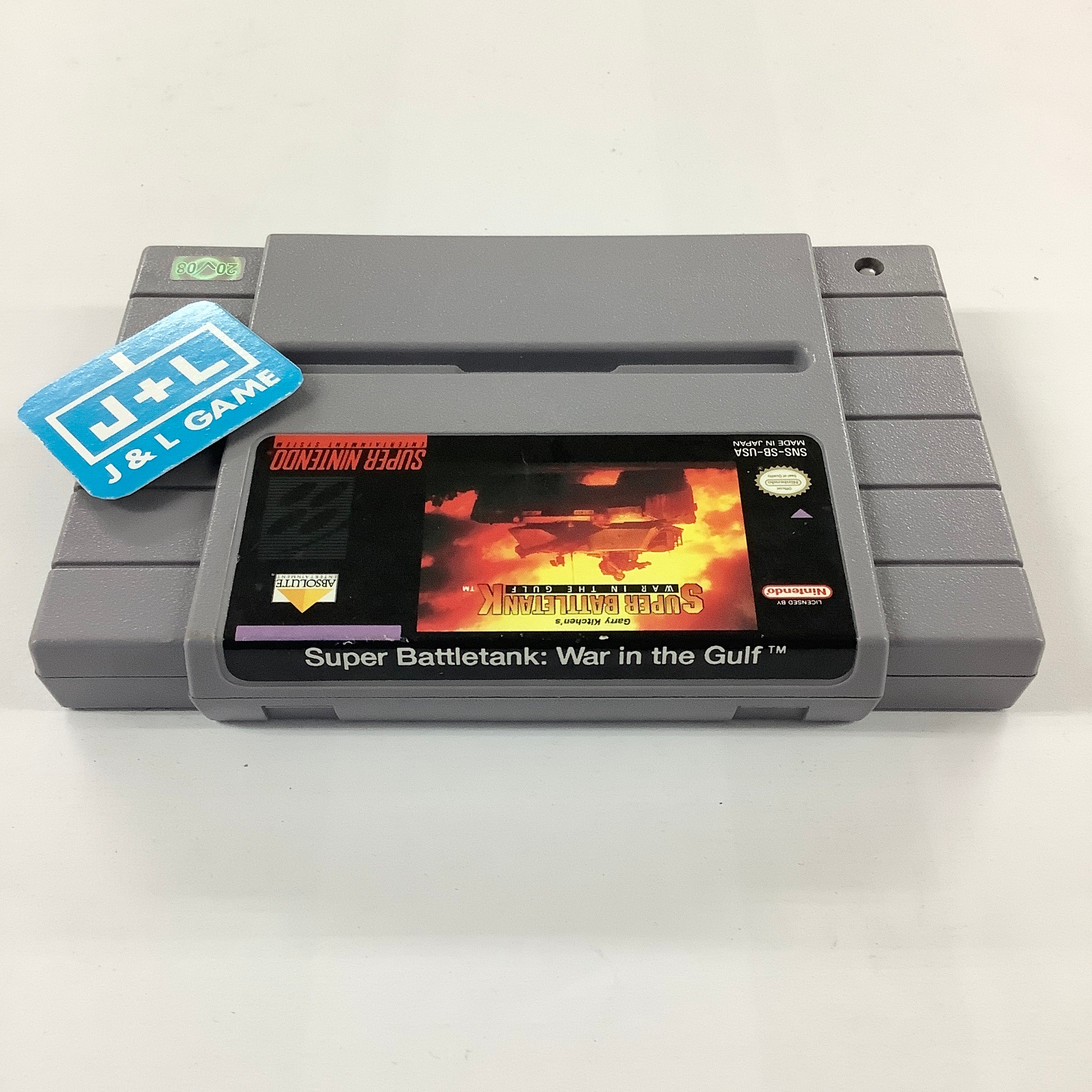 Garry Kitchen's Super Battletank: War in the Gulf - (SNES) Super Nintendo [Pre-Owned] Video Games Absolute Entertainment   