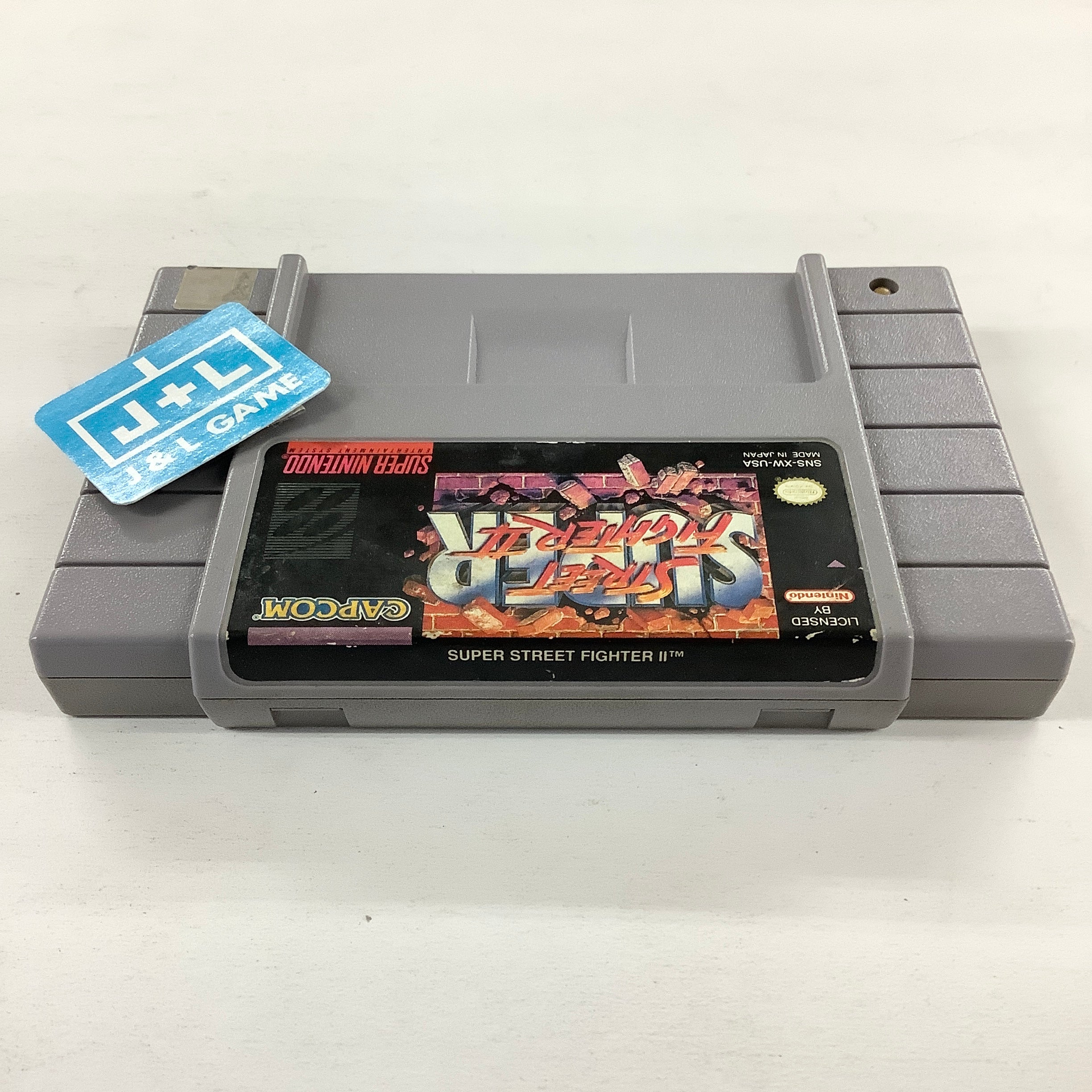 Super Street Fighter II - (SNES) Super Nintendo [Pre-Owned] Video Games Capcom   