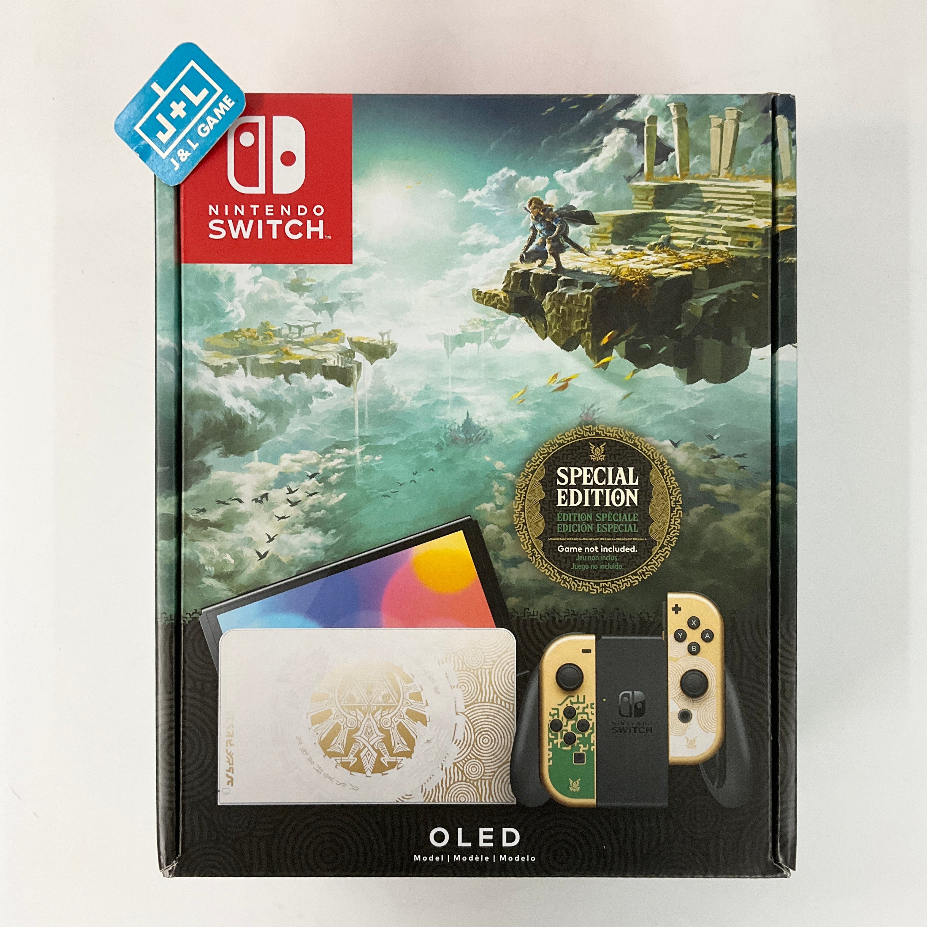 Nintendo Switch OLED Model (The Legend of Zelda: Tears of the Kingdom) - (NSW) Nintendo Switch Consoles Nintendo   