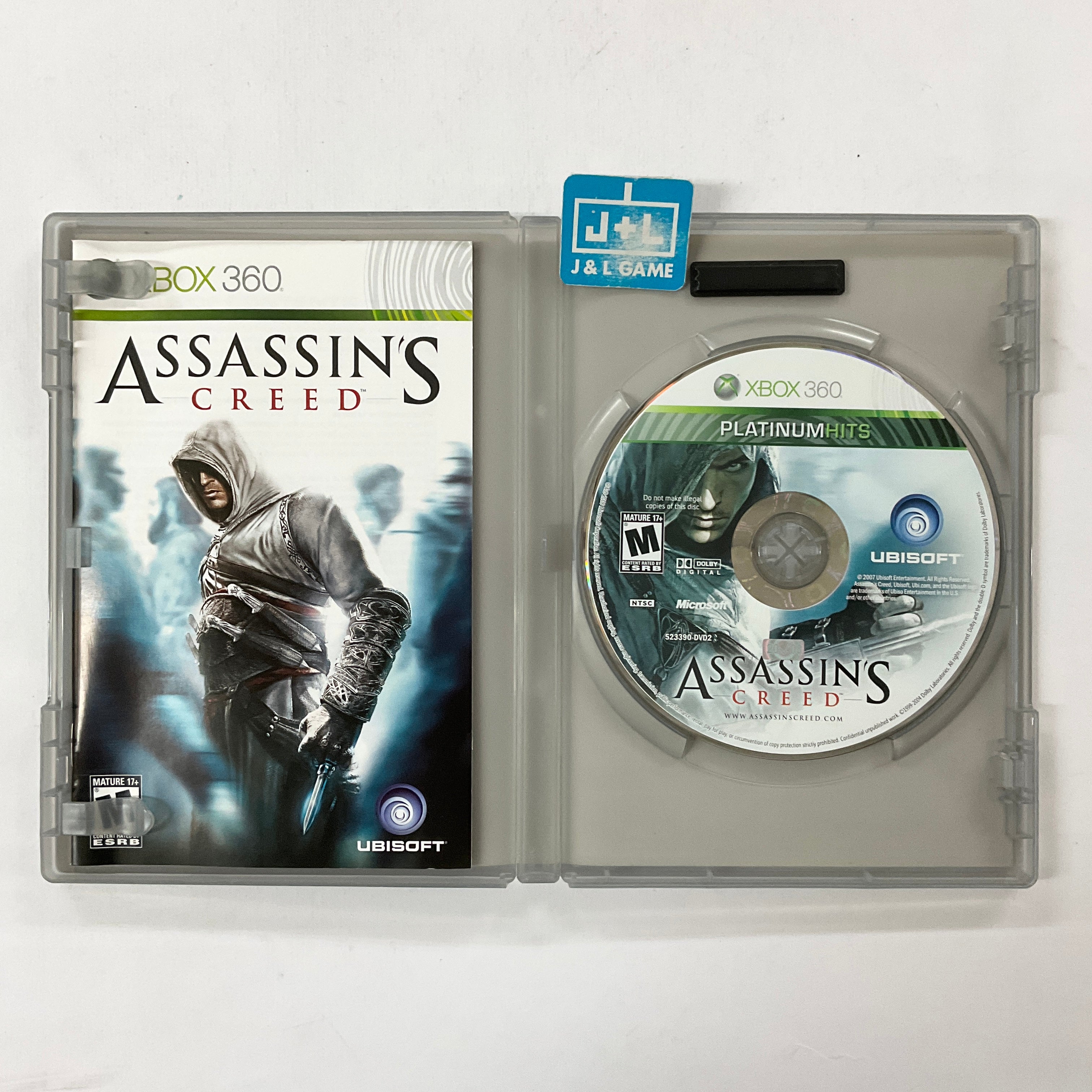 Assassin's Creed (Platinum Hits) - Xbox 360 [Pre-Owned] Video Games Ubisoft   