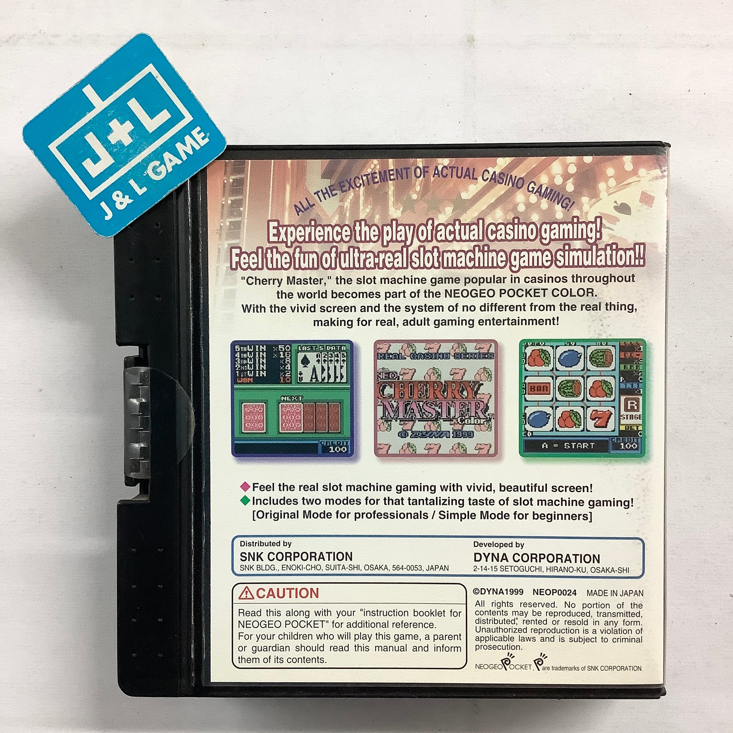 Neo Cherry Master Color - SNK NeoGeo Pocket Color (European Import) Video Games SNK   