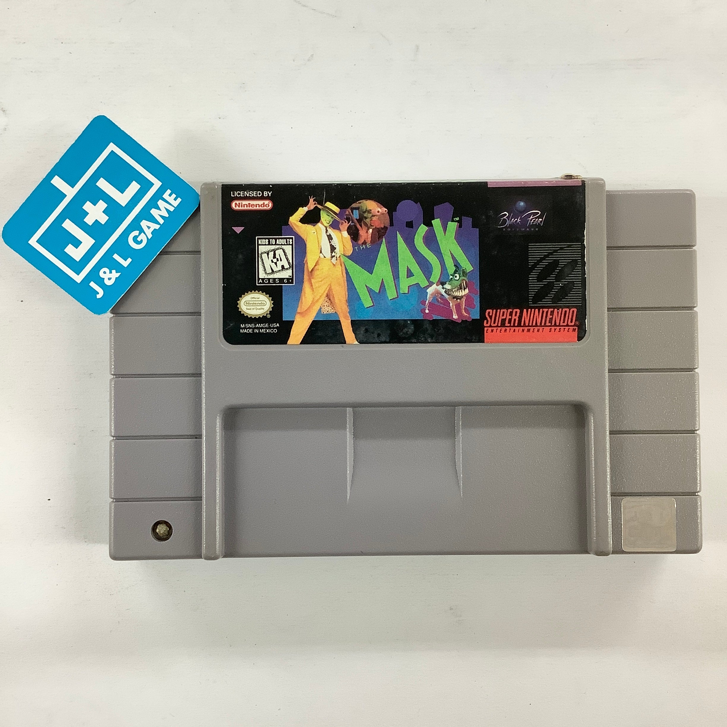 The Mask - (SNES) Super Nintendo [Pre-Owned] Video Games Black Pearl   