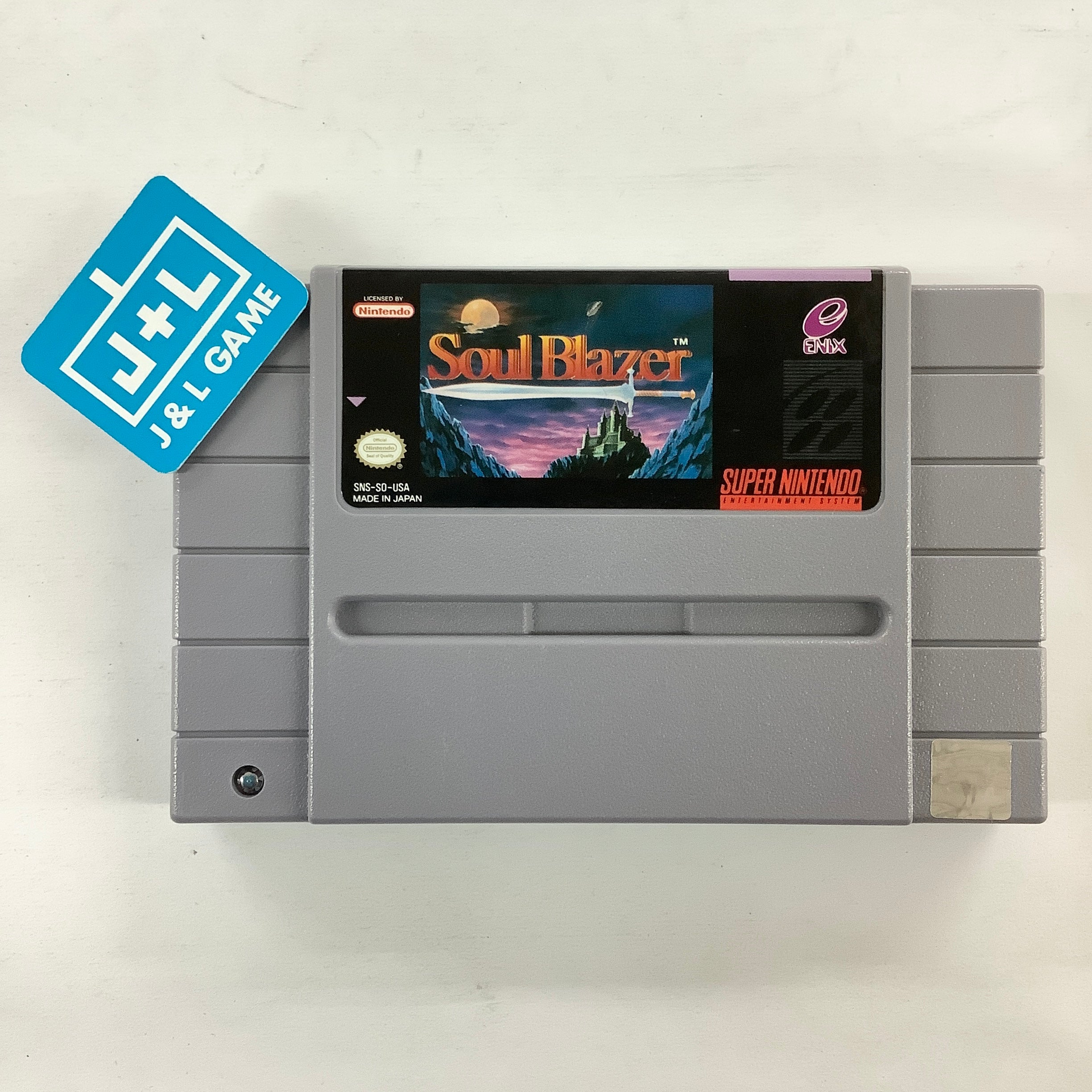 Soul Blazer - (SNES) Super Nintendo [Pre-Owned] Video Games Enix America, Inc.   