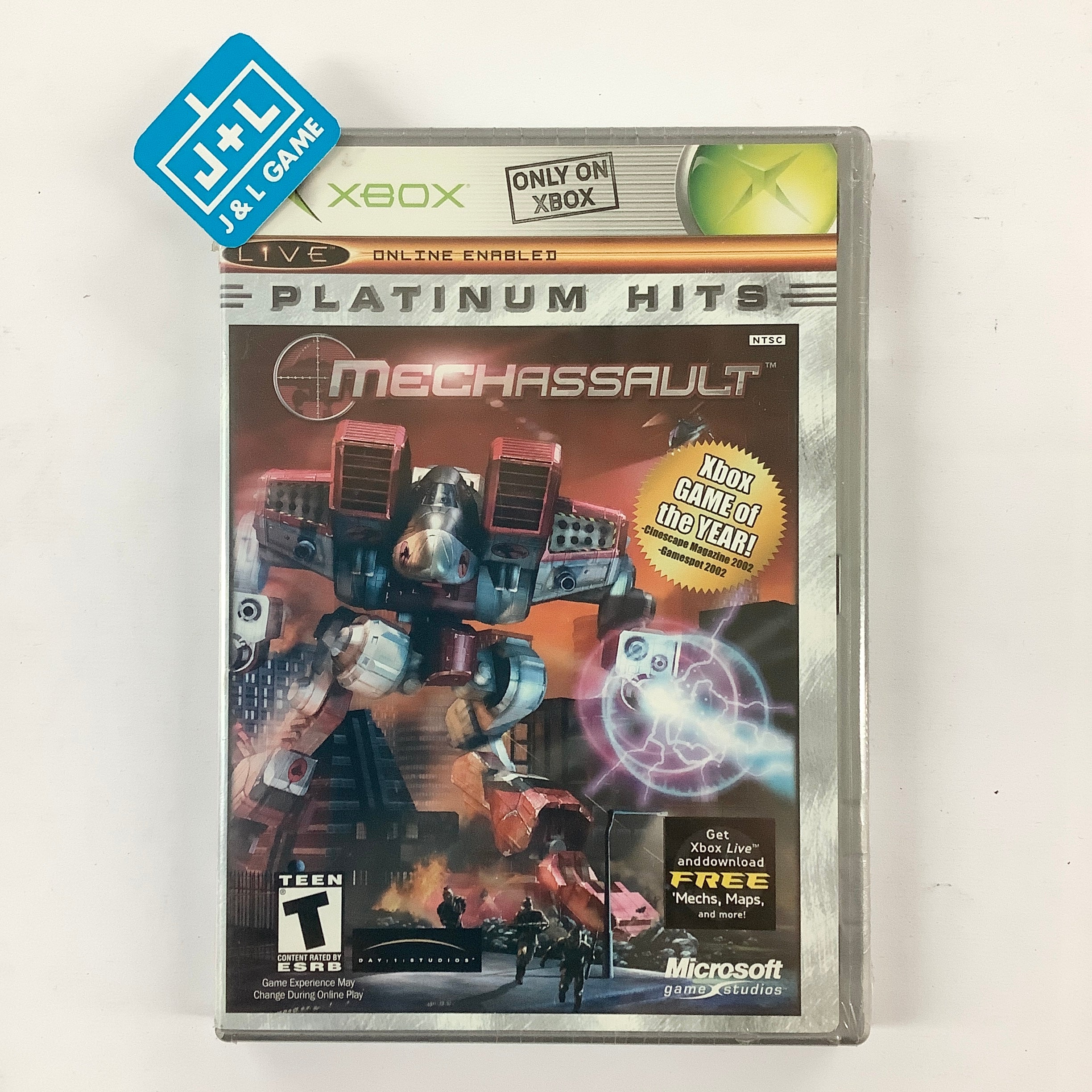 MechAssault (Platinum Hits) - (XB) Xbox Video Games Microsoft Game Studios   