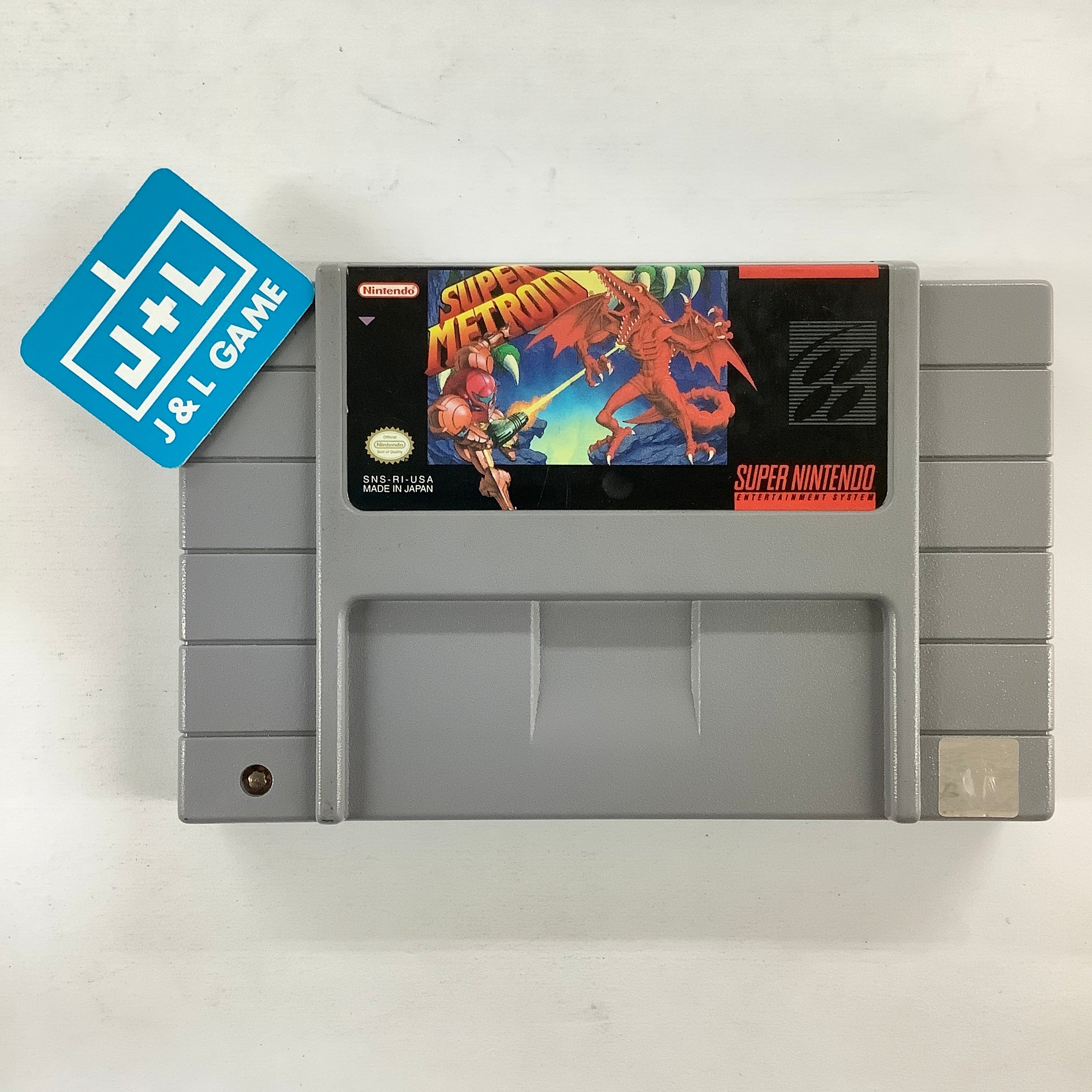 Super Metroid - (SNES) Super Nintendo [Pre-Owned] Video Games Intelligent Systems   