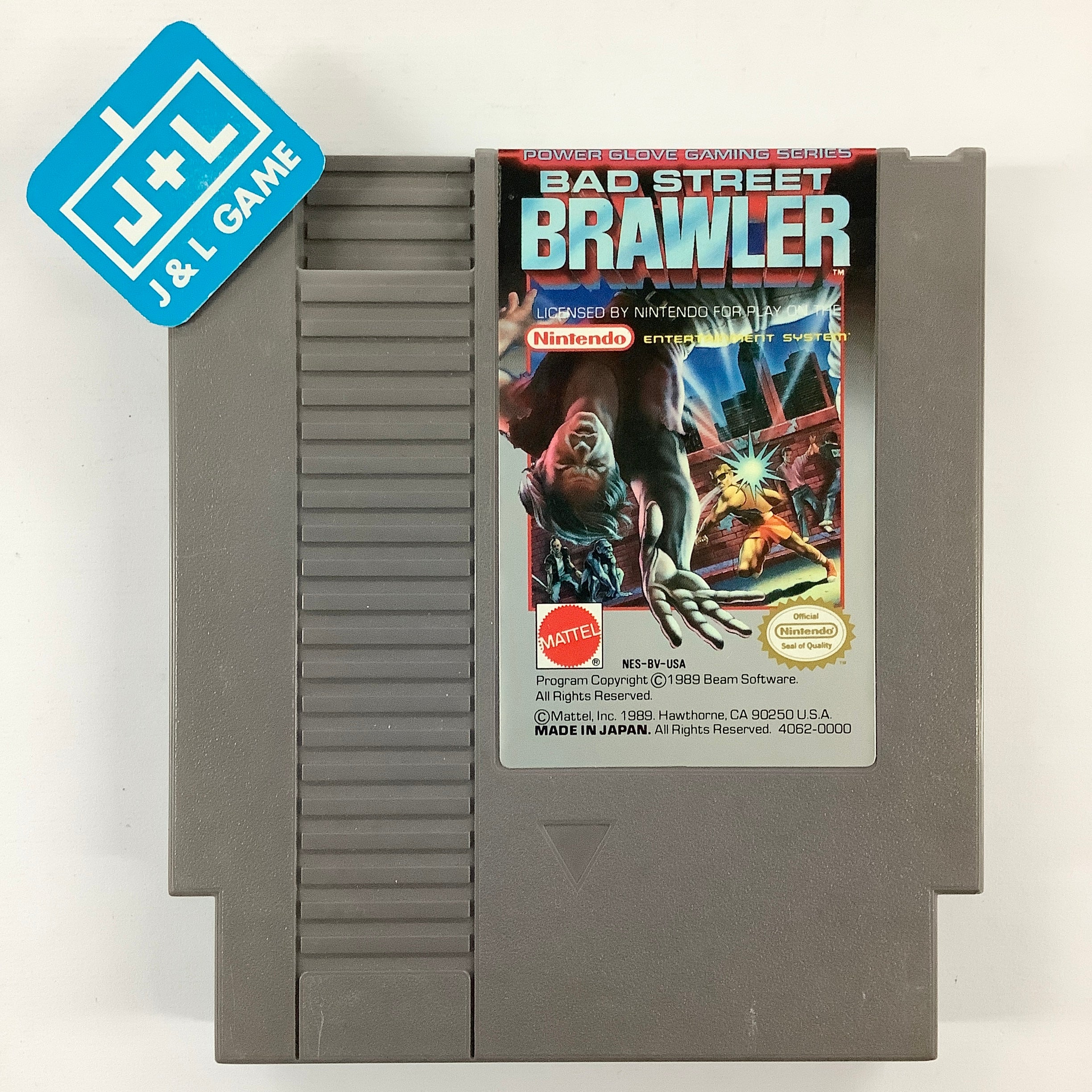 Bad Street Brawler - (NES) Nintendo Entertainment System [Pre-Owned] Video Games Mattel   