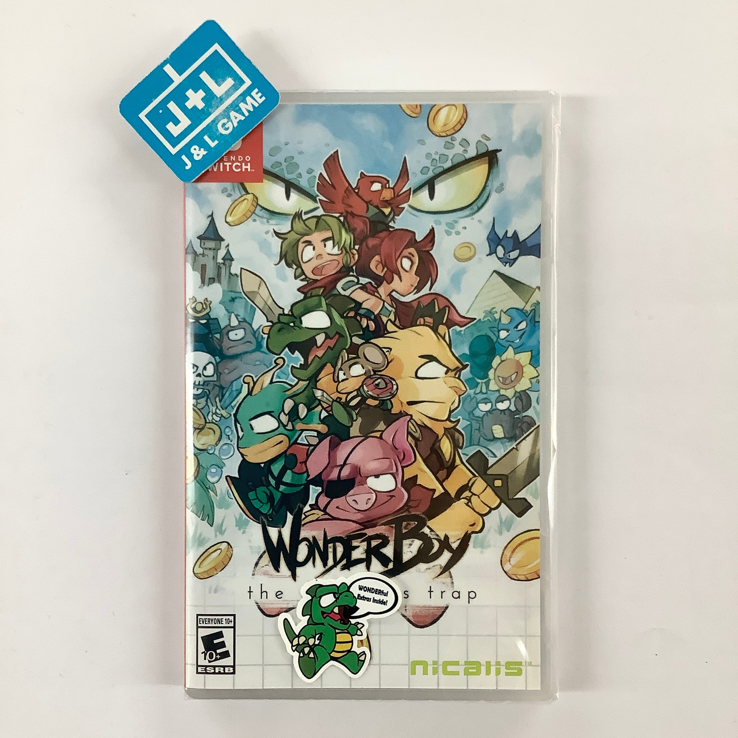 Wonder Boy: The Dragon's Trap - (NSW) Nintendo Switch Video Games Nicalis   