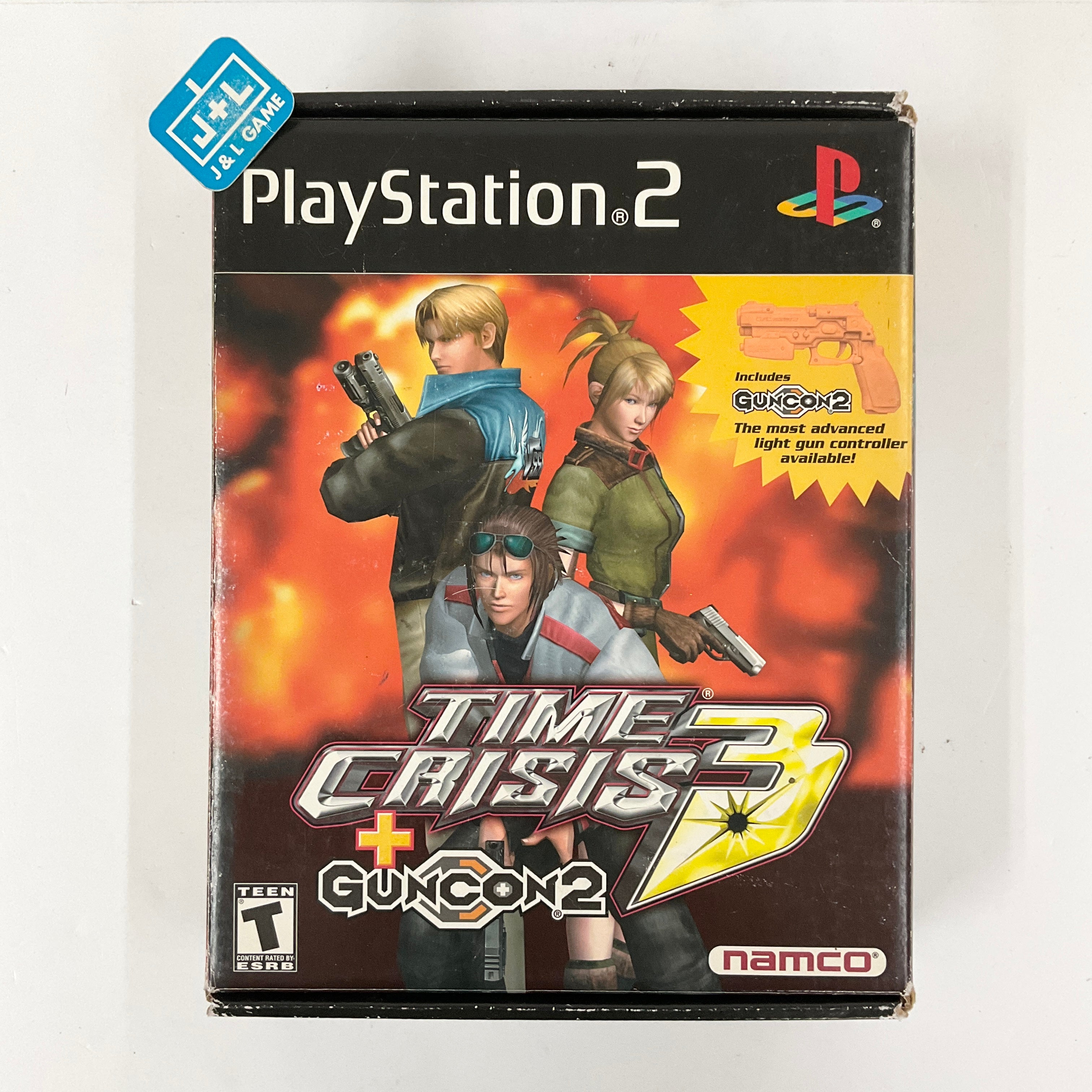 Time Crisis 3 (GunCon2) - (PS2) Playstation 2 [Pre-Owned] Video Games Namco   