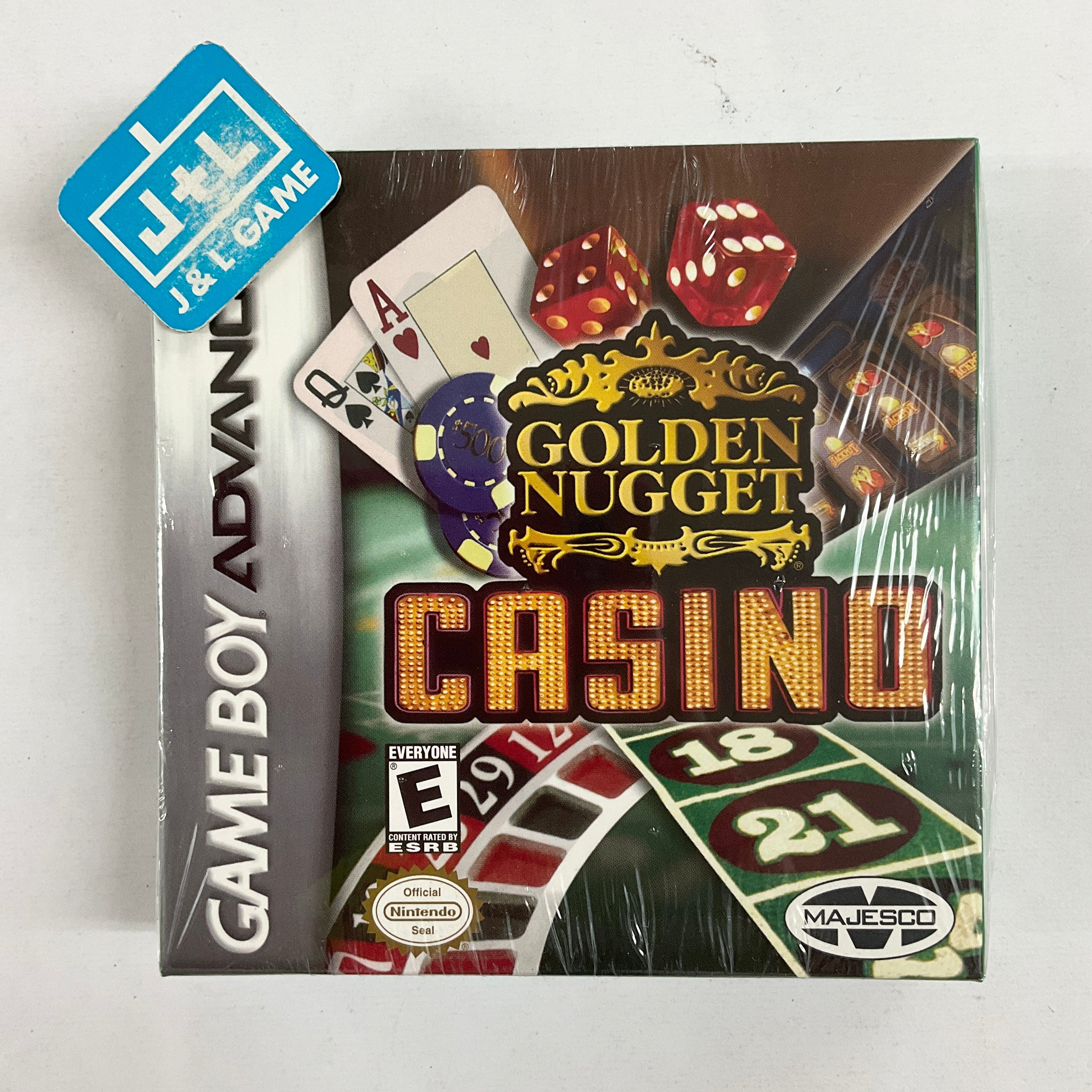 Golden Nugget Casino - (GBA) Game Boy Advance Video Games Majesco   