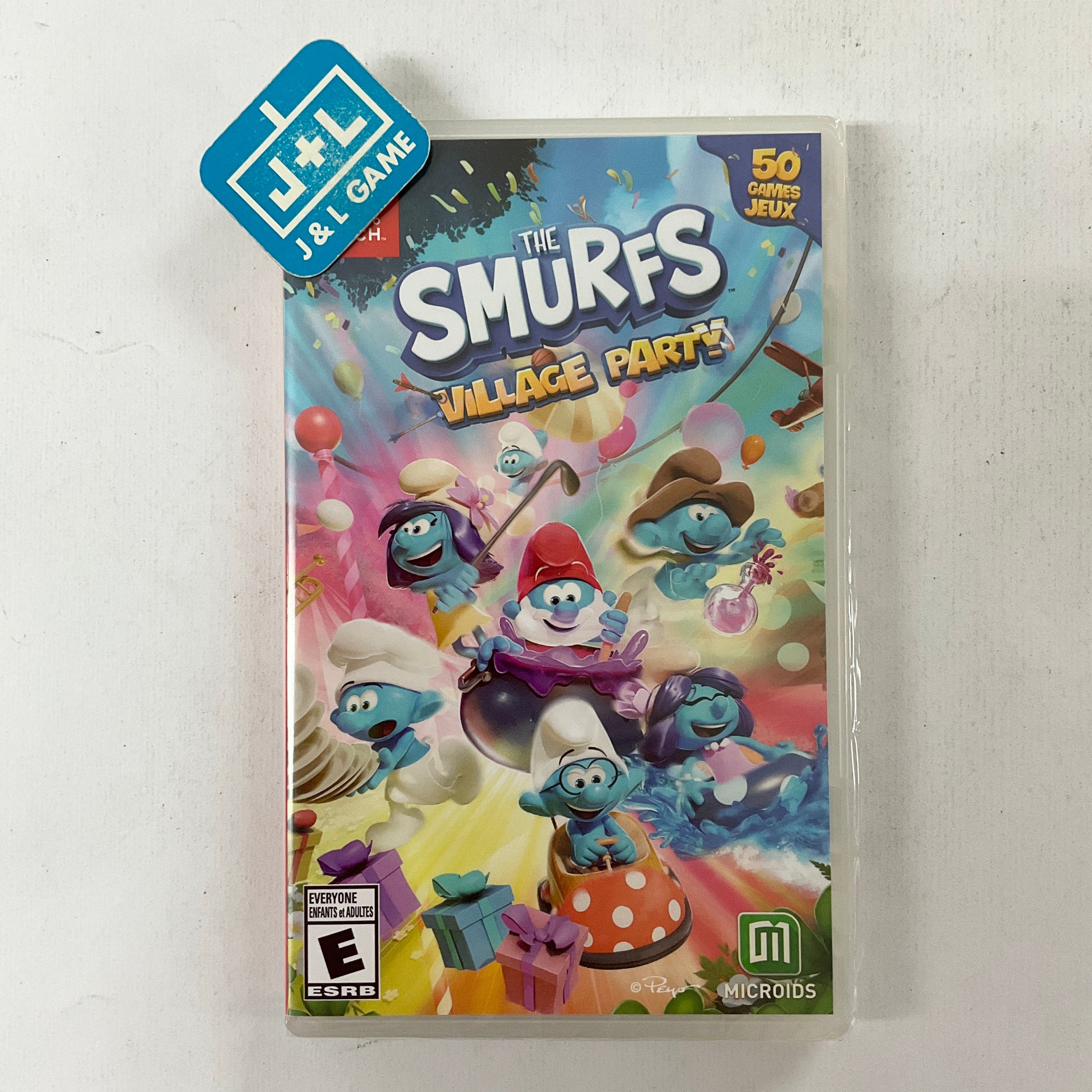 The Smurfs Village Party - (NSW) Nintendo Switch Video Games Microids   