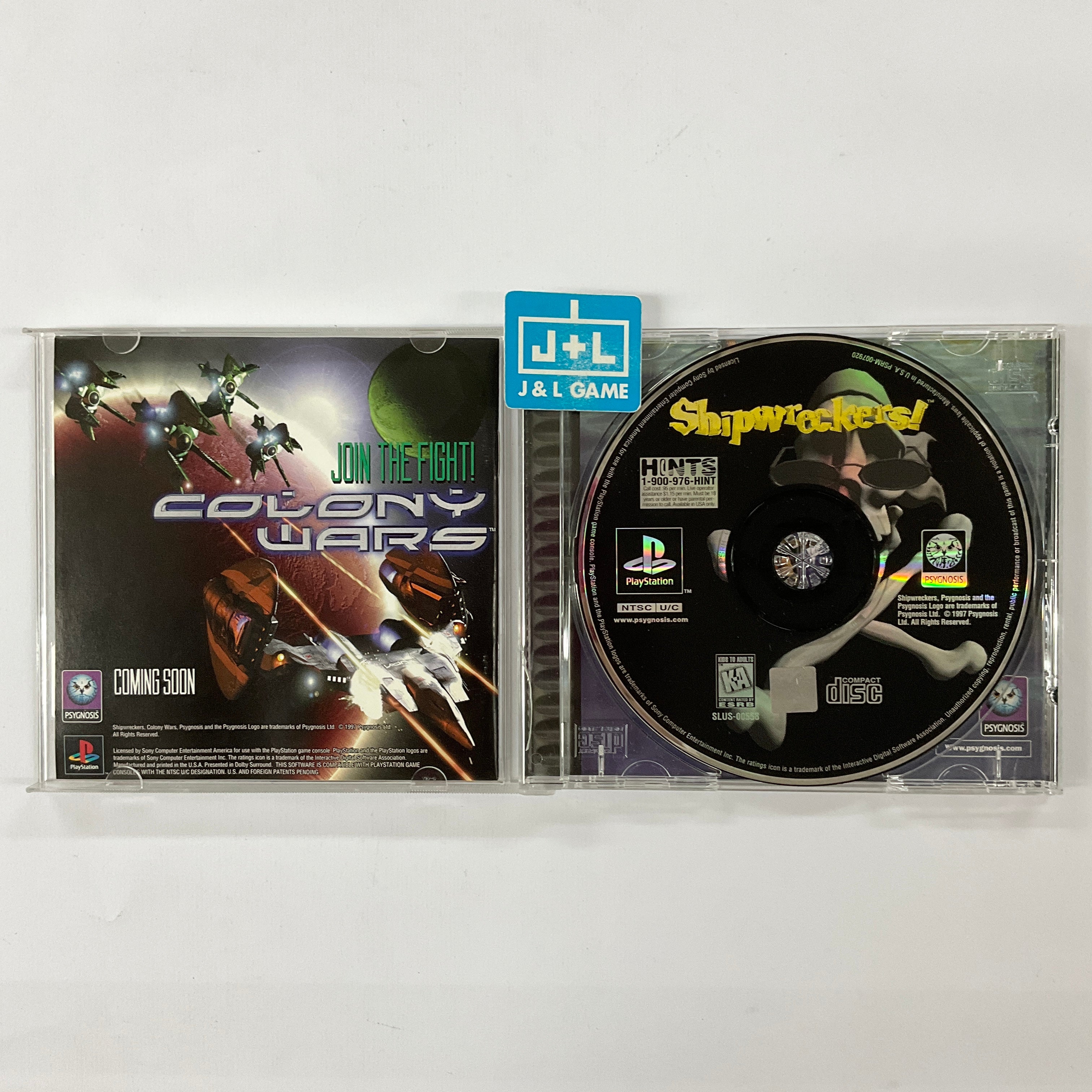 Shipwreckers - (PS1) PlayStation 1 [Pre-Owned] Video Games Psygnosis   