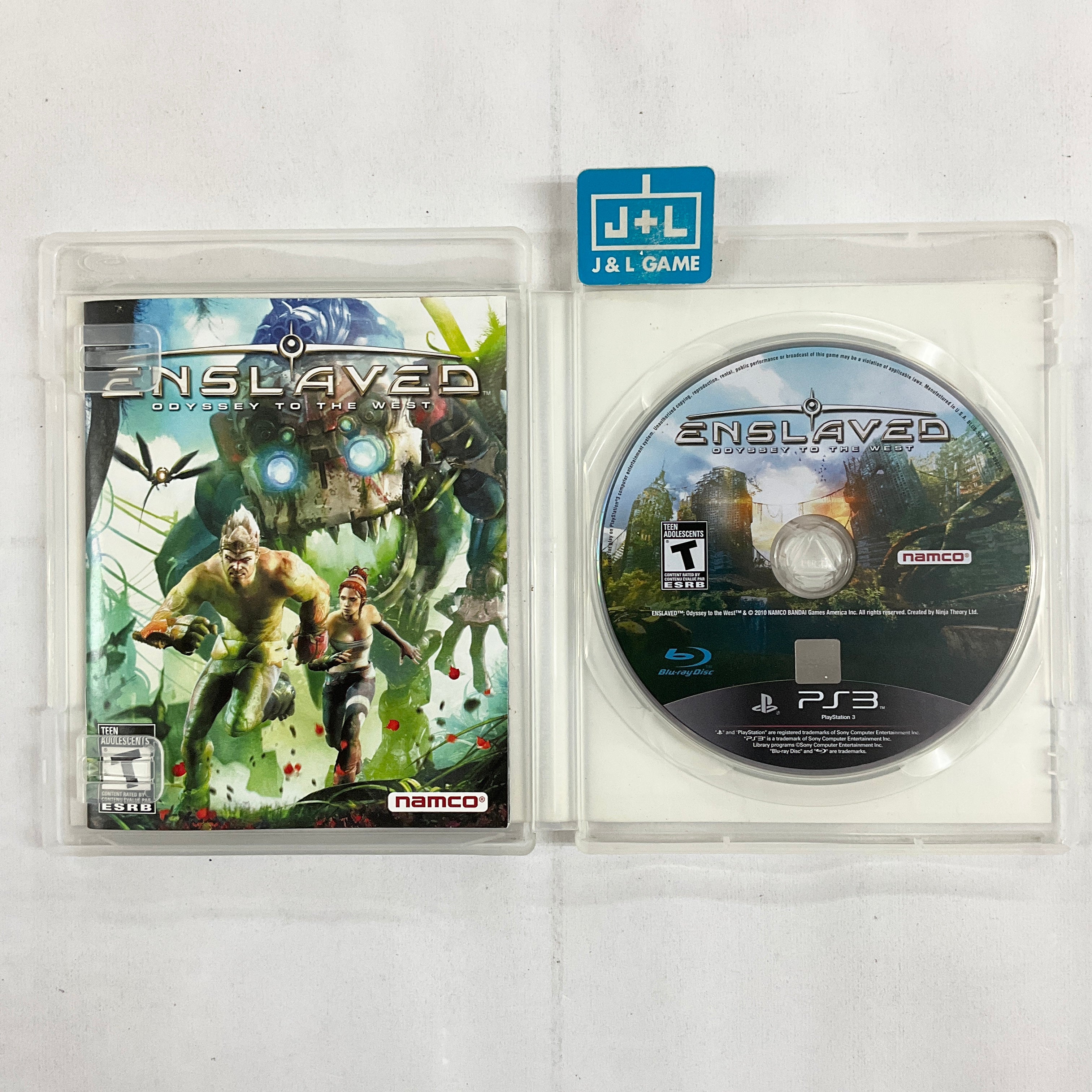 Enslaved: Odyssey to the West - (PS3) PlayStation 3 [Pre-Owned] Video Games Namco Bandai Games   