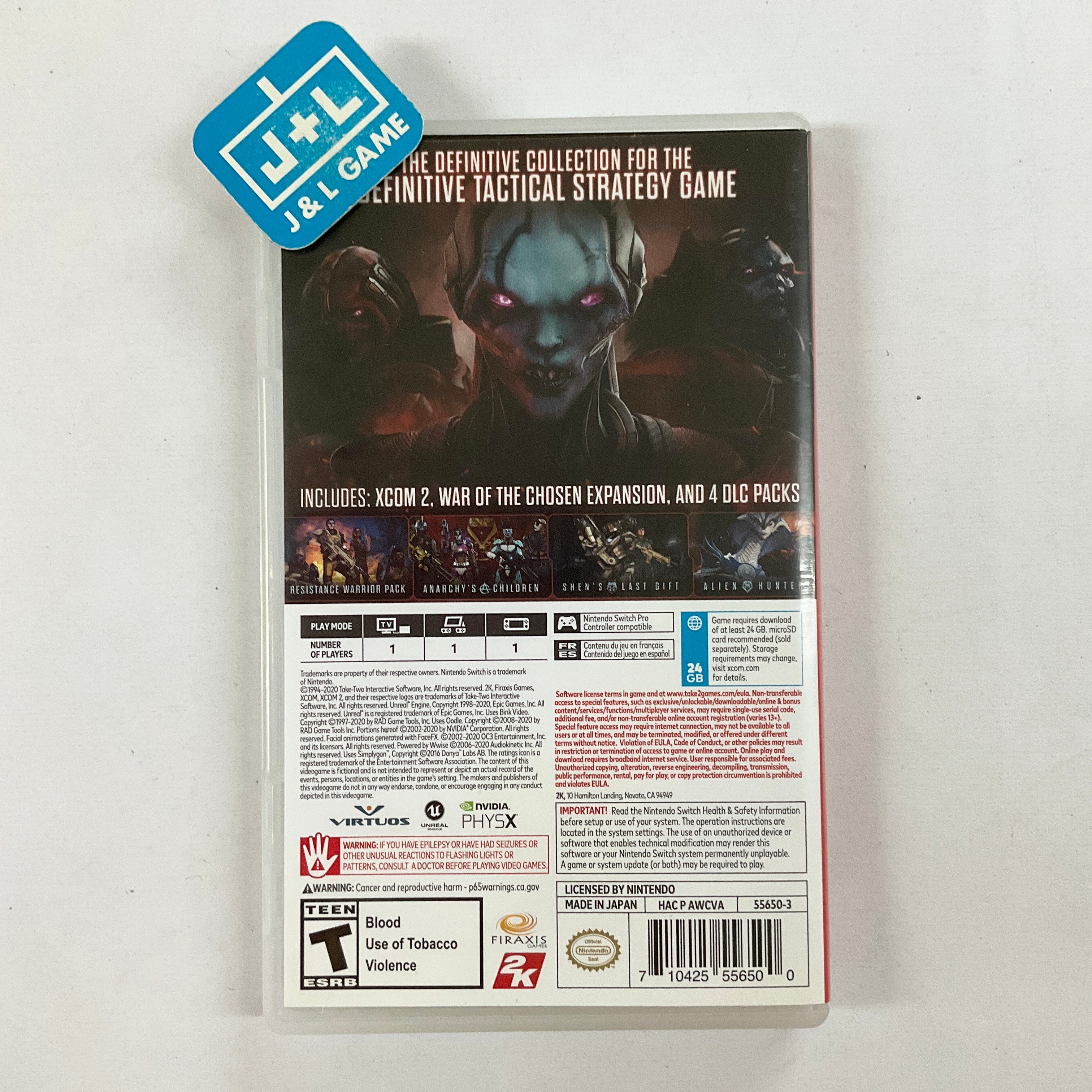 XCOM 2 Collection - (NSW) Nintendo Switch [Pre-Owned] Video Games 2K   