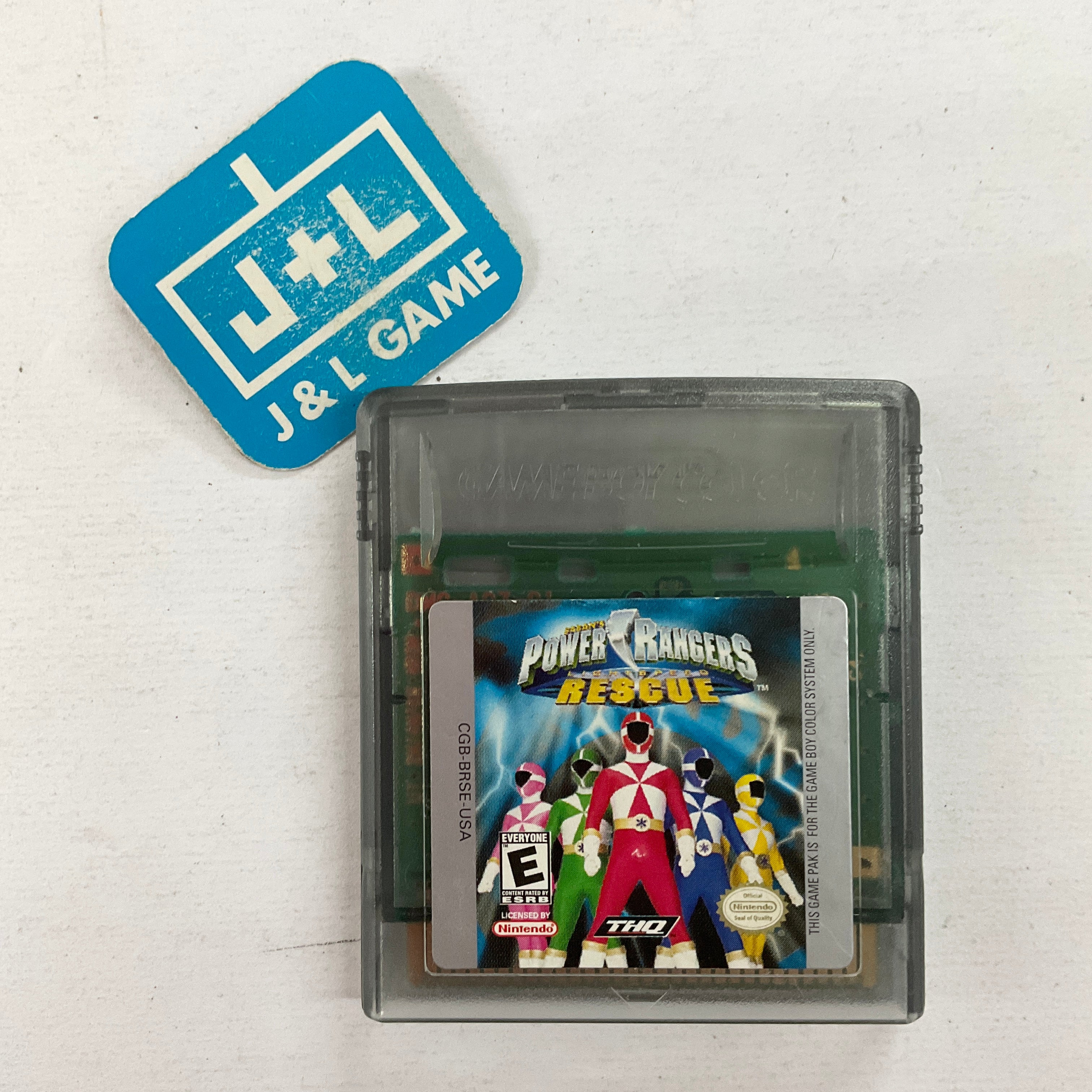 Saban's Power Rangers: Lightspeed Rescue - (GBC) Game Boy Color [Pre-Owned] Video Games Electronic Arts   