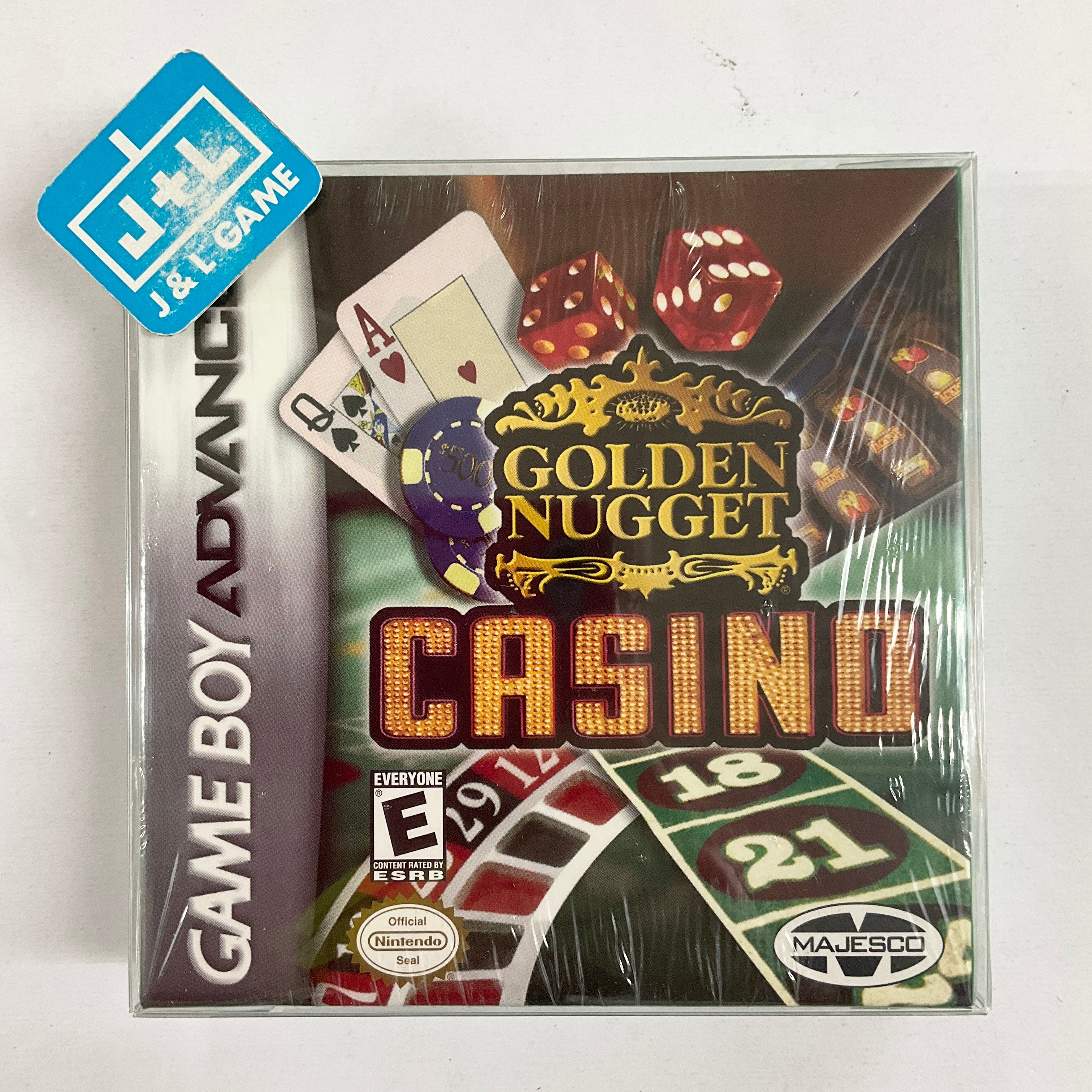 Golden Nugget Casino - (GBA) Game Boy Advance Video Games Majesco   