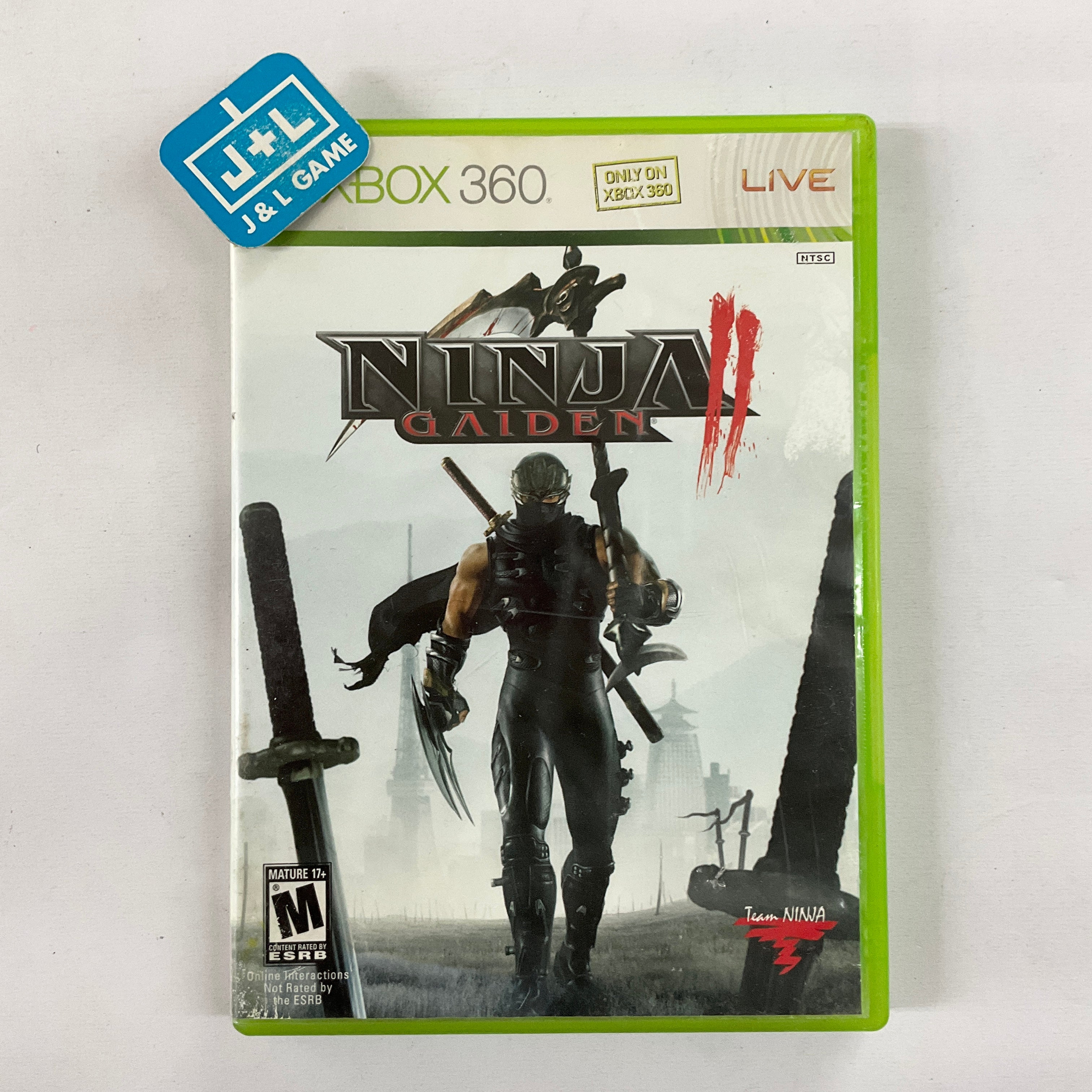 Ninja Gaiden II - Xbox 360 [Pre-Owned] Video Games Tecmo   