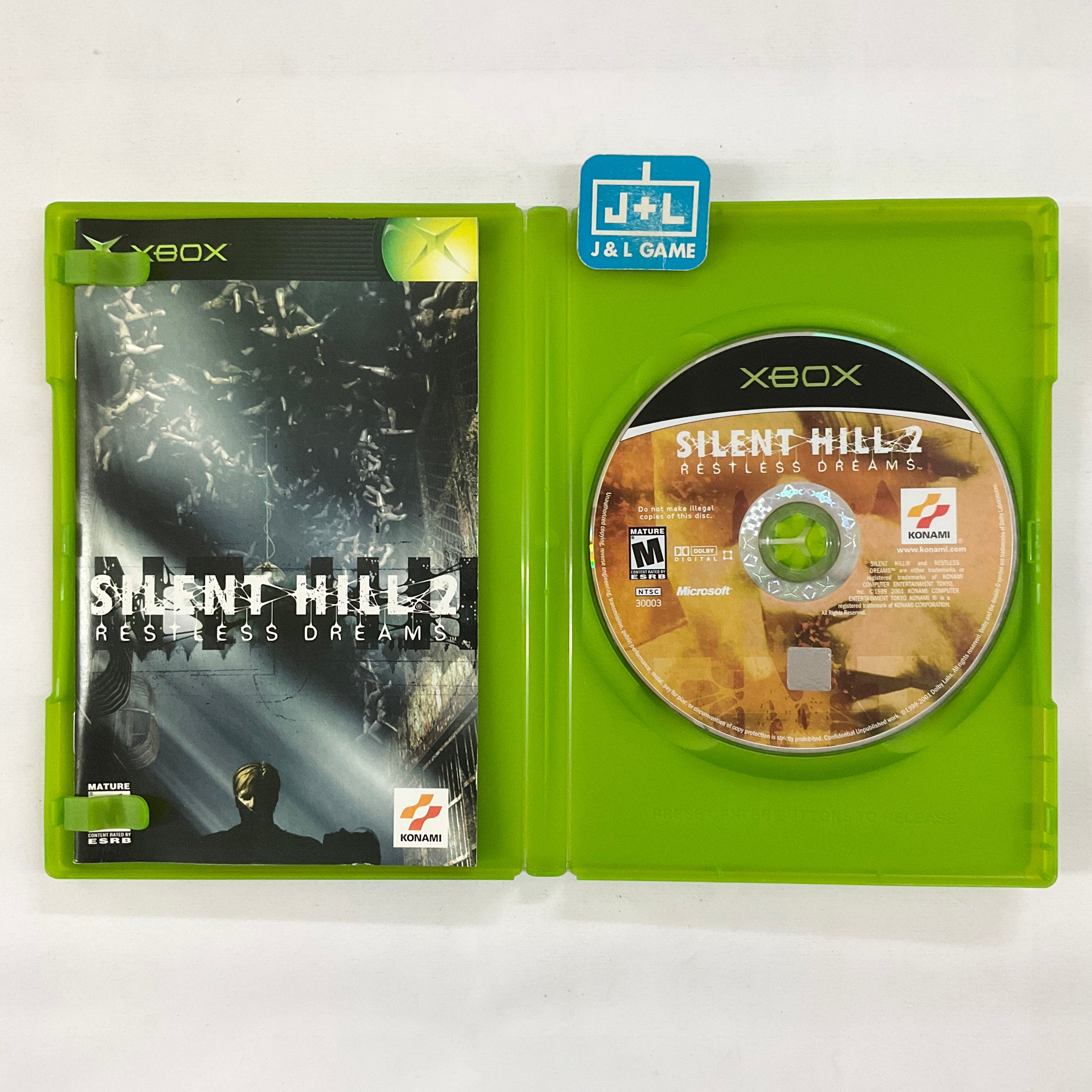 Silent Hill 2: Restless Dreams - (XB) Xbox [Pre-Owned] Video Games Konami   