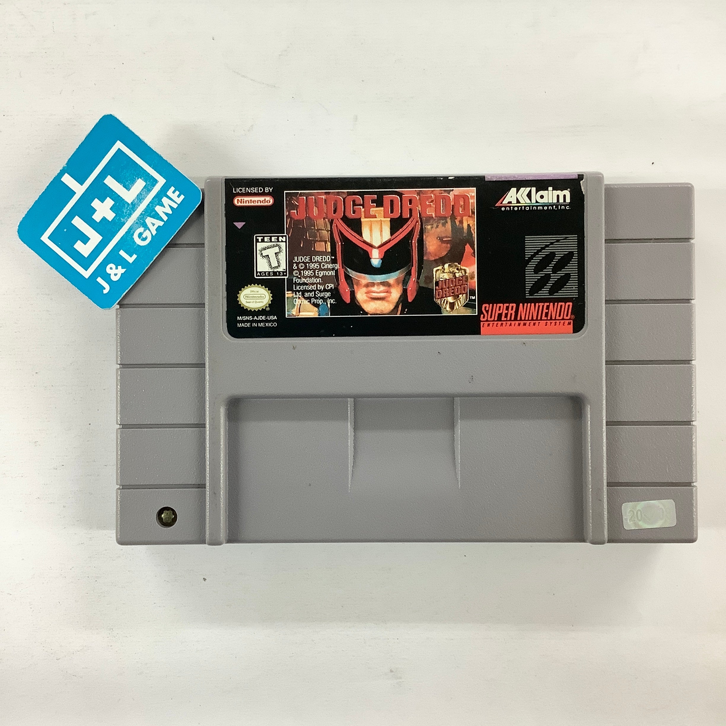 Judge Dredd - (SNES) Super Nintendo [Pre-Owned] Video Games Acclaim   