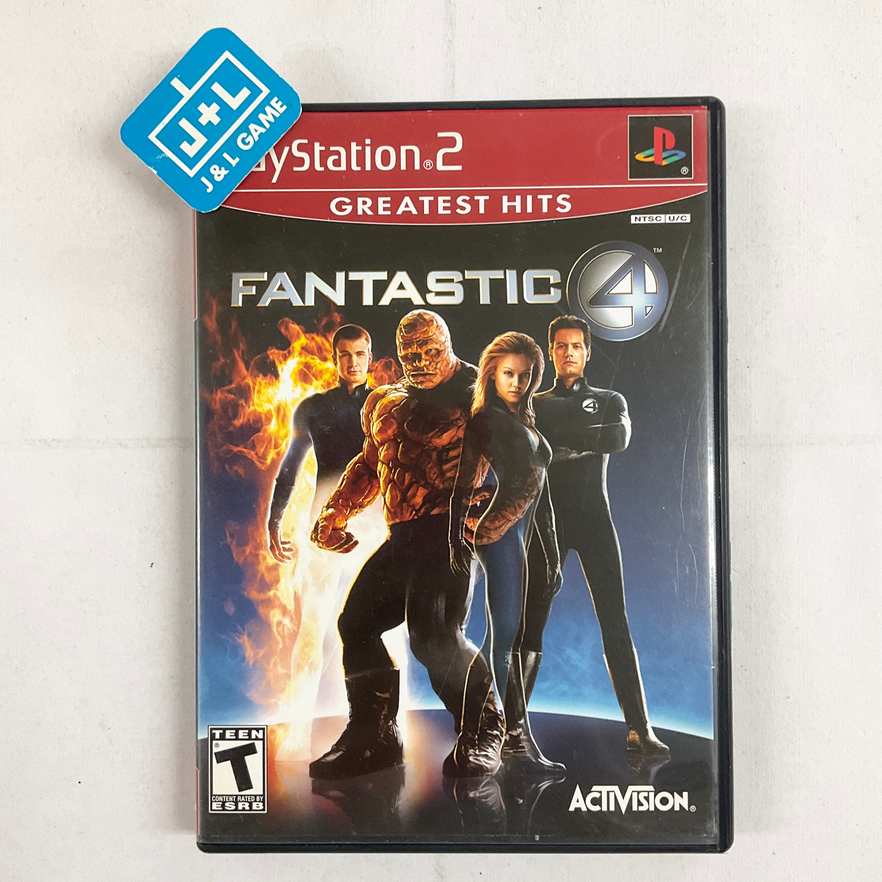 Fantastic 4 (Greatest Hits) - (PS2) PlayStation 2 [Pre-Owned] Video Games Activision   