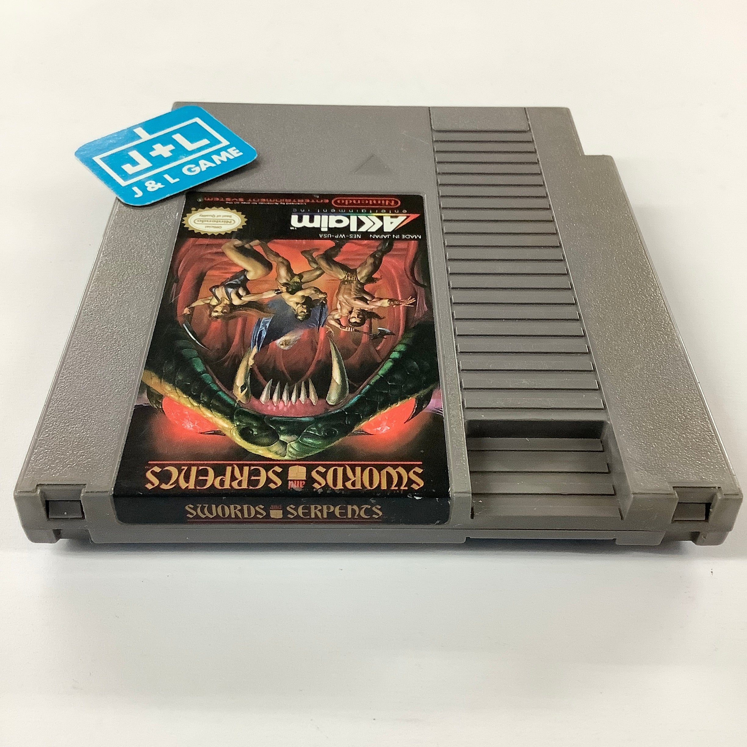 Swords and Serpents - (NES) Nintendo Entertainment System [Pre-Owned] Video Games Acclaim   