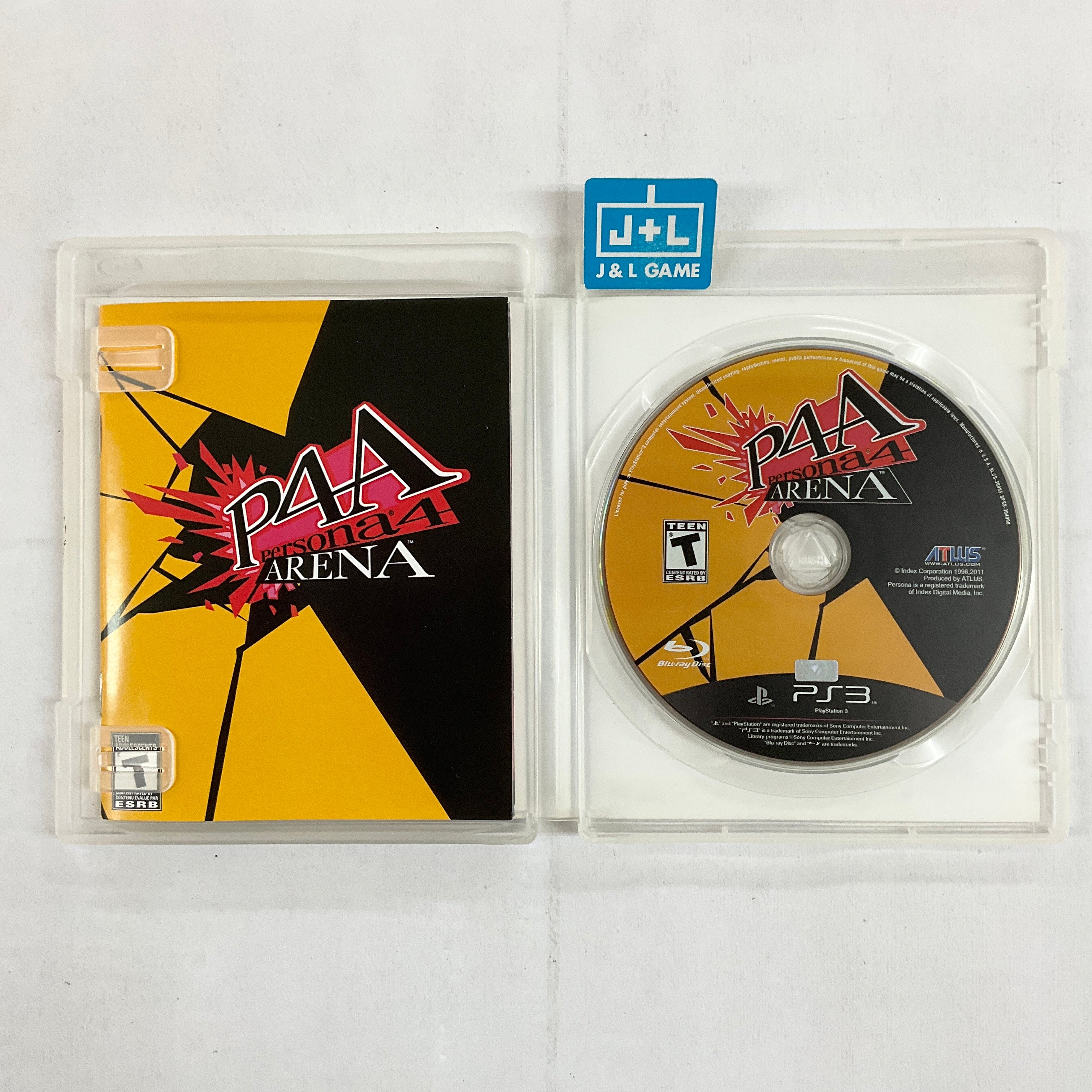 Persona 4 Arena - (PS3) PlayStation 3 [Pre-Owned] Video Games Atlus   