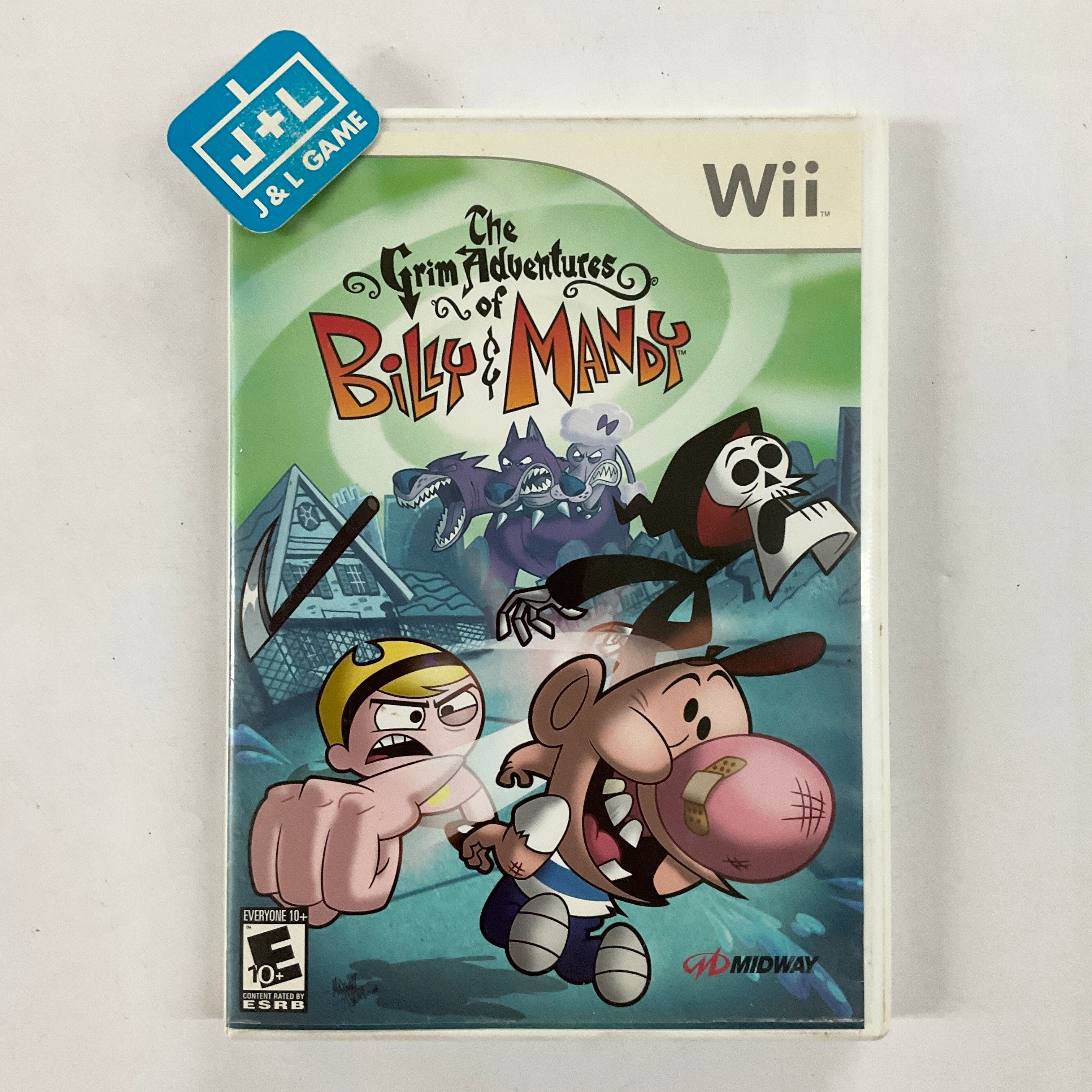 The Grim Adventures of Billy & Mandy - Nintendo Wii [Pre-Owned] Video Games Midway   