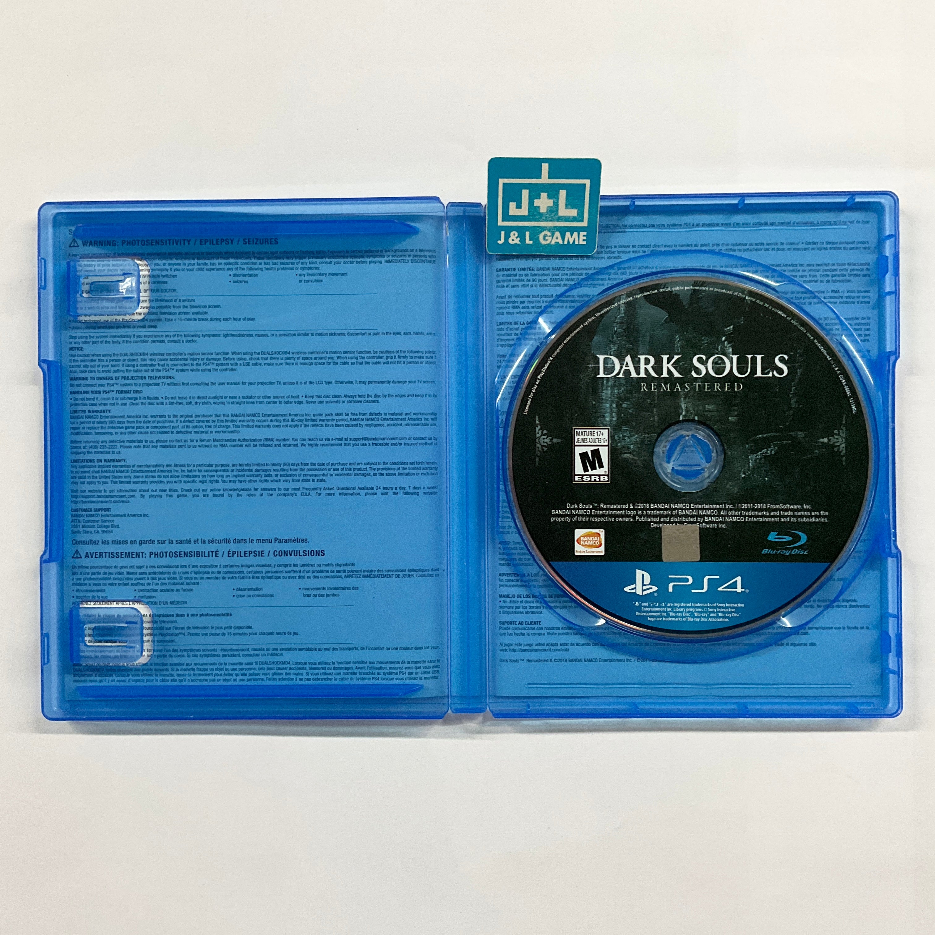 Dark Souls Remastered - (PS4) PlayStation 4 [Pre-Owned] Video Games BANDAI NAMCO Entertainment   