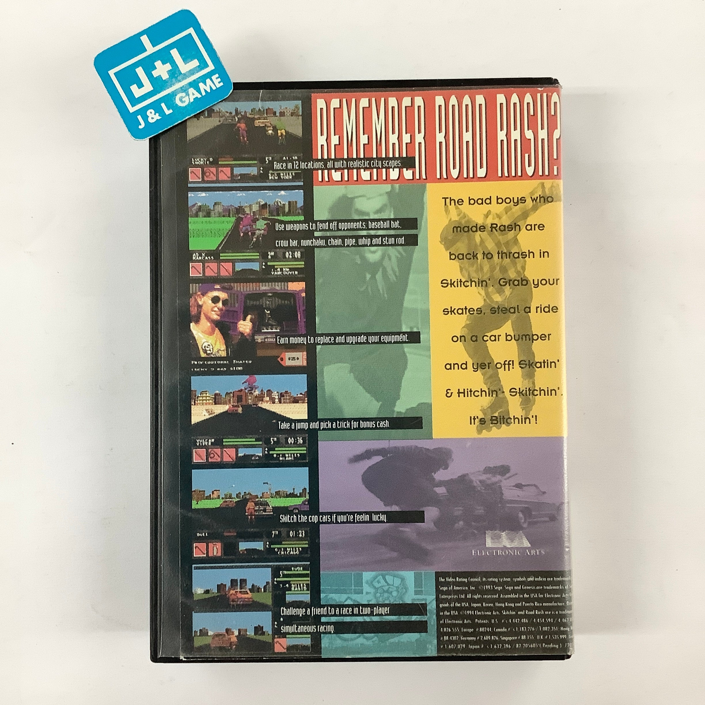 Skitchin - (SG) Sega Genesis [Pre-Owned] Video Games SEGA   