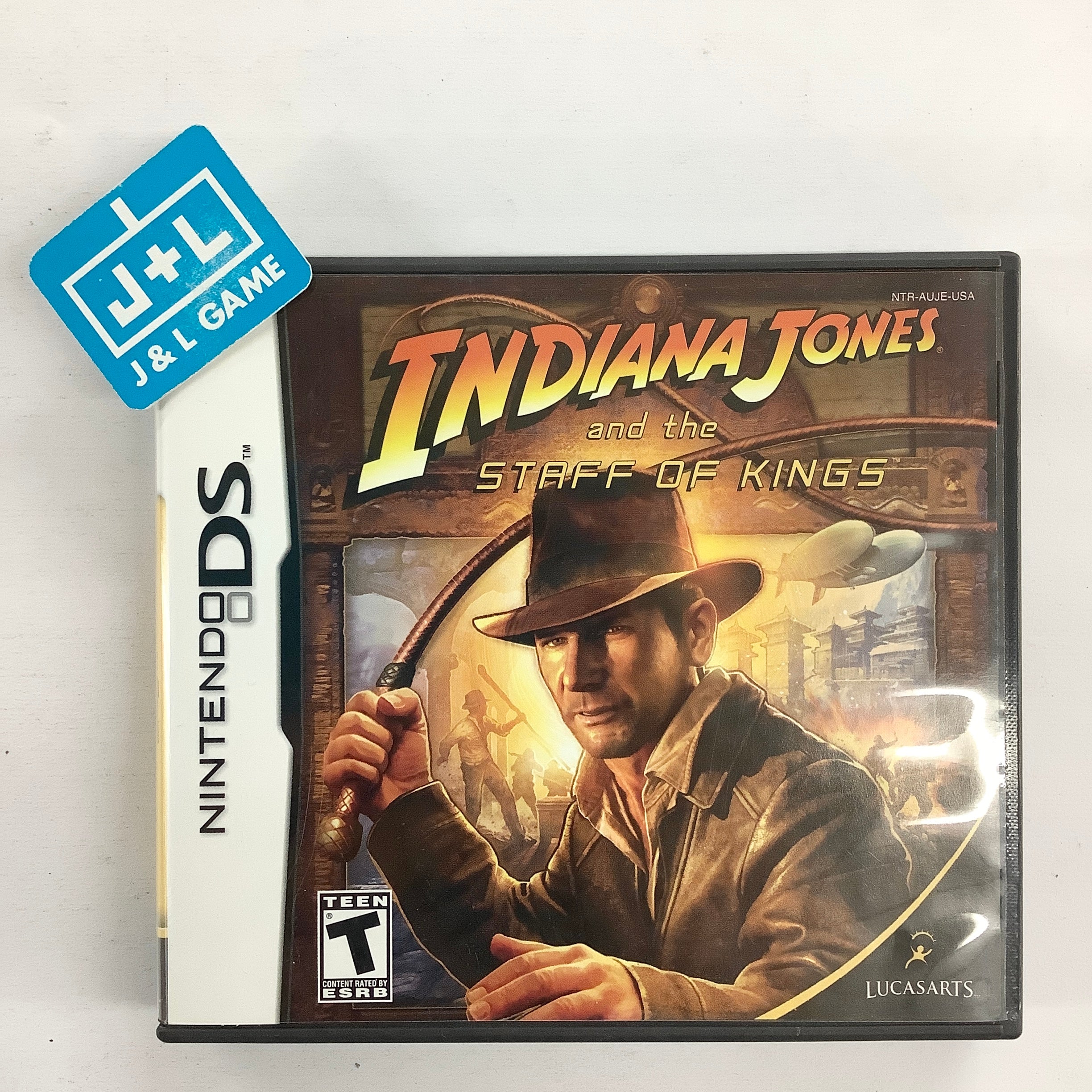 Indiana Jones and the Staff of Kings - (NDS) Nintendo DS [Pre-Owned] Video Games LucasArts   