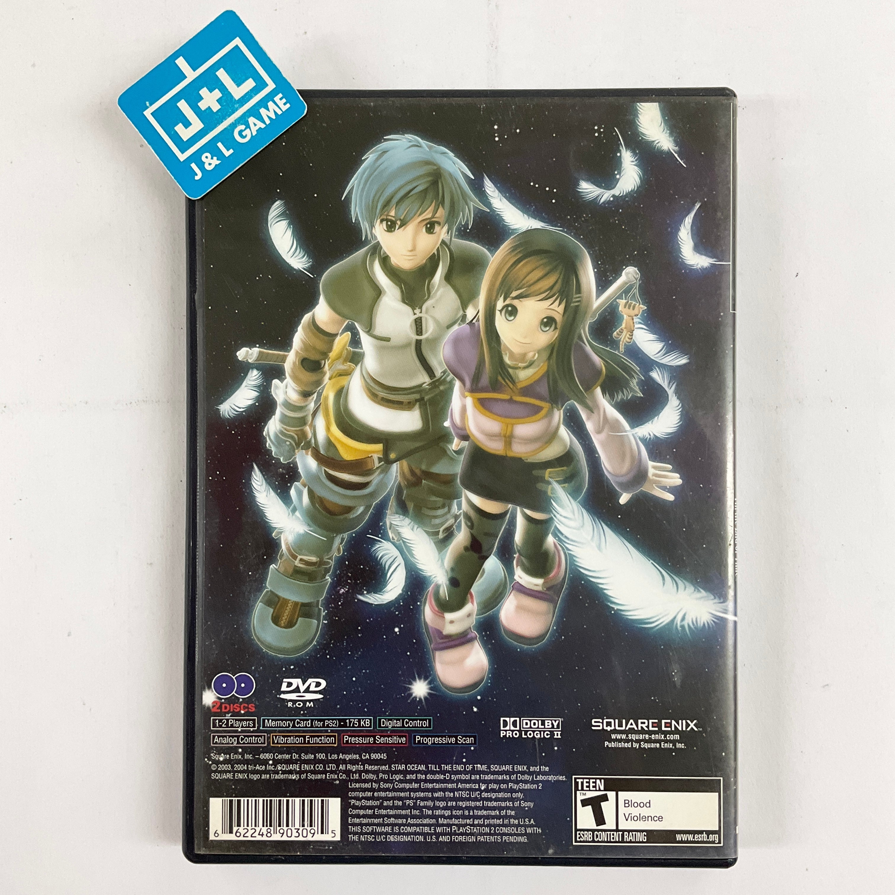 Star Ocean Till the End of Time - (PS2) PlayStation 2 [Pre-Owned] Video Games Square Enix   