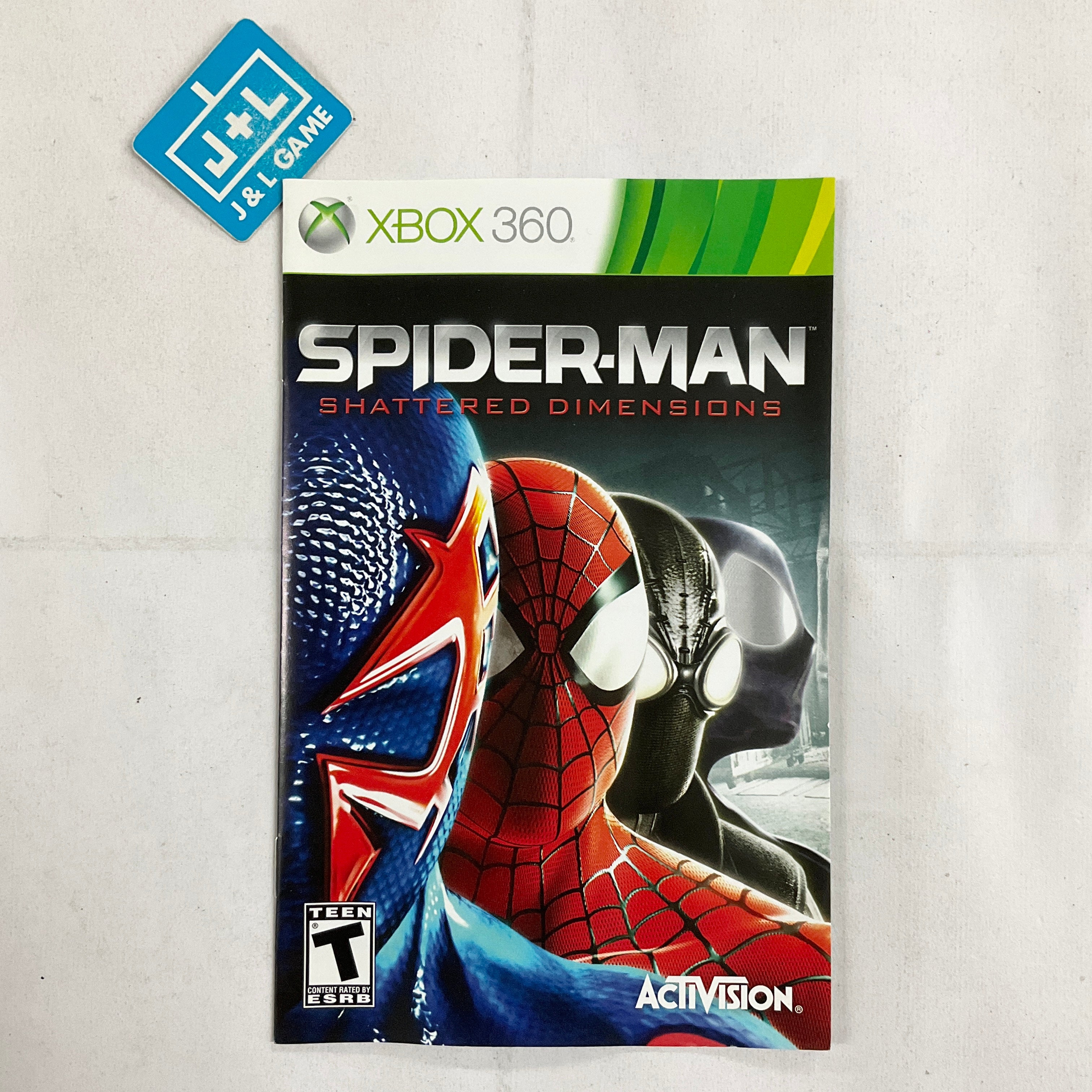 Spider-Man: Shattered Dimensions - Xbox 360 [Pre-Owned] Video Games Activision   