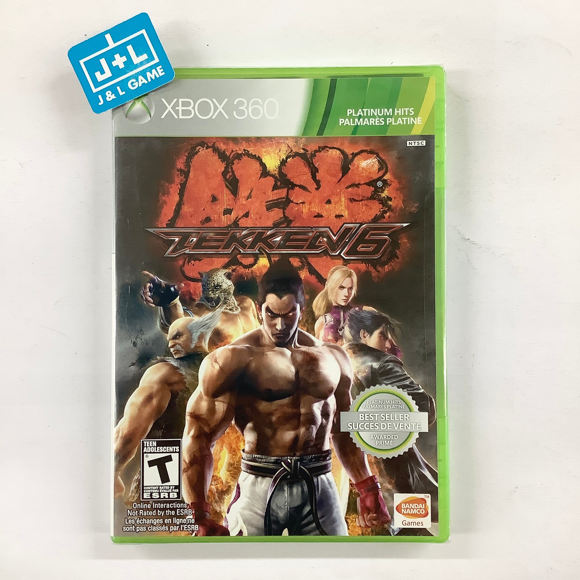 Tekken 6 (Platinum Hits) - Xbox 360 Video Games Namco Bandai Games   