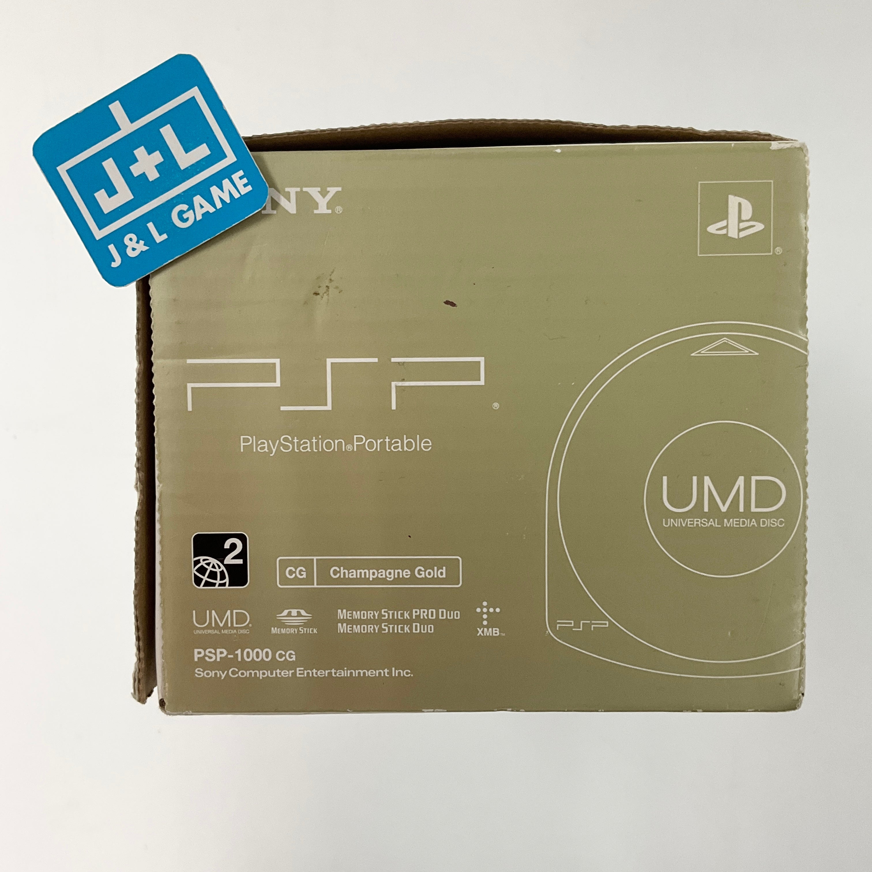 Sony PlayStation Portable 1000 Console (Champagne Gold) - Sony PSP [Pre-Owned] (Japanese Import) Consoles Sony   