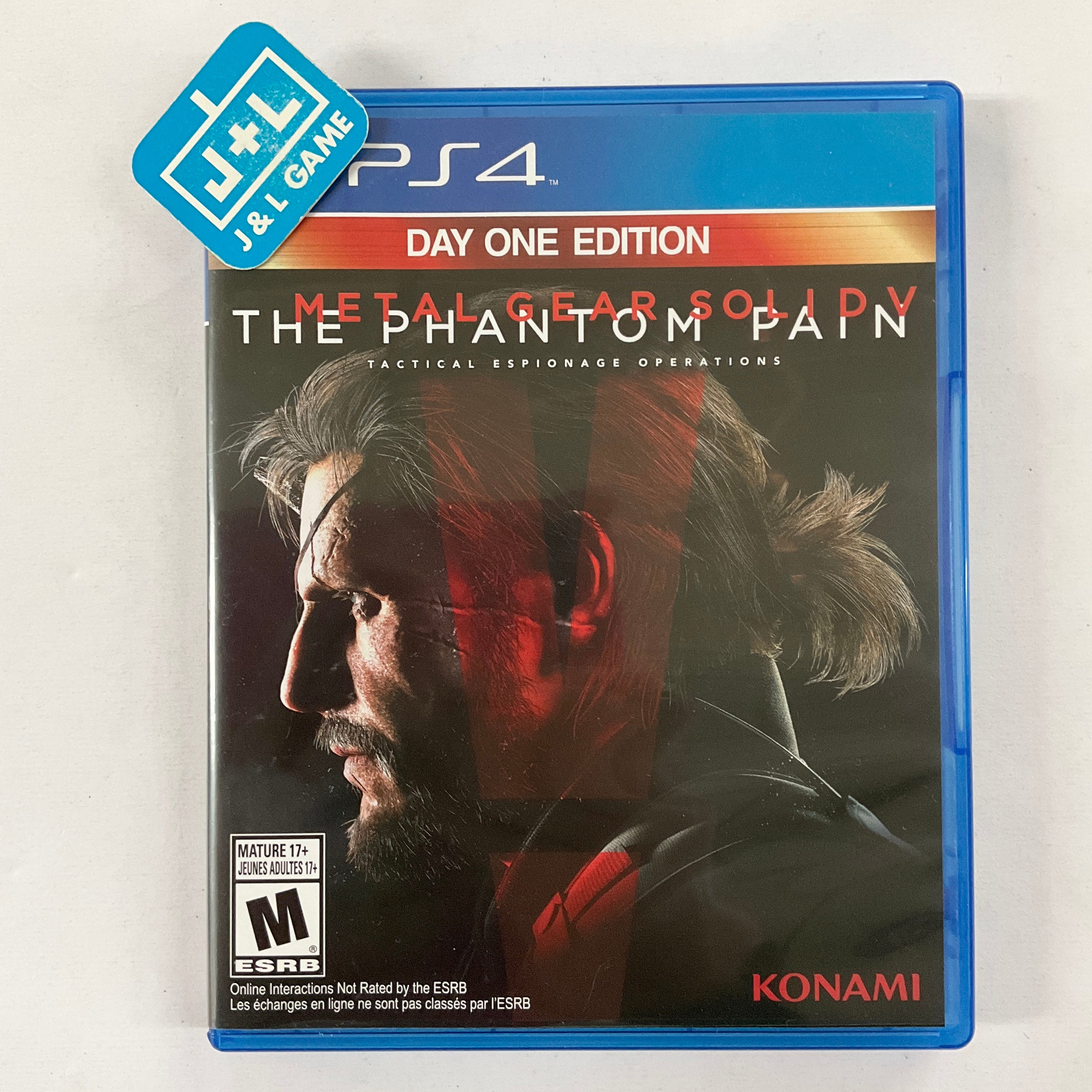 Metal Gear Solid V: The Phantom Pain Day One Edition - (PS4) PlayStation 4 [Pre-Owned] Video Games Konami   