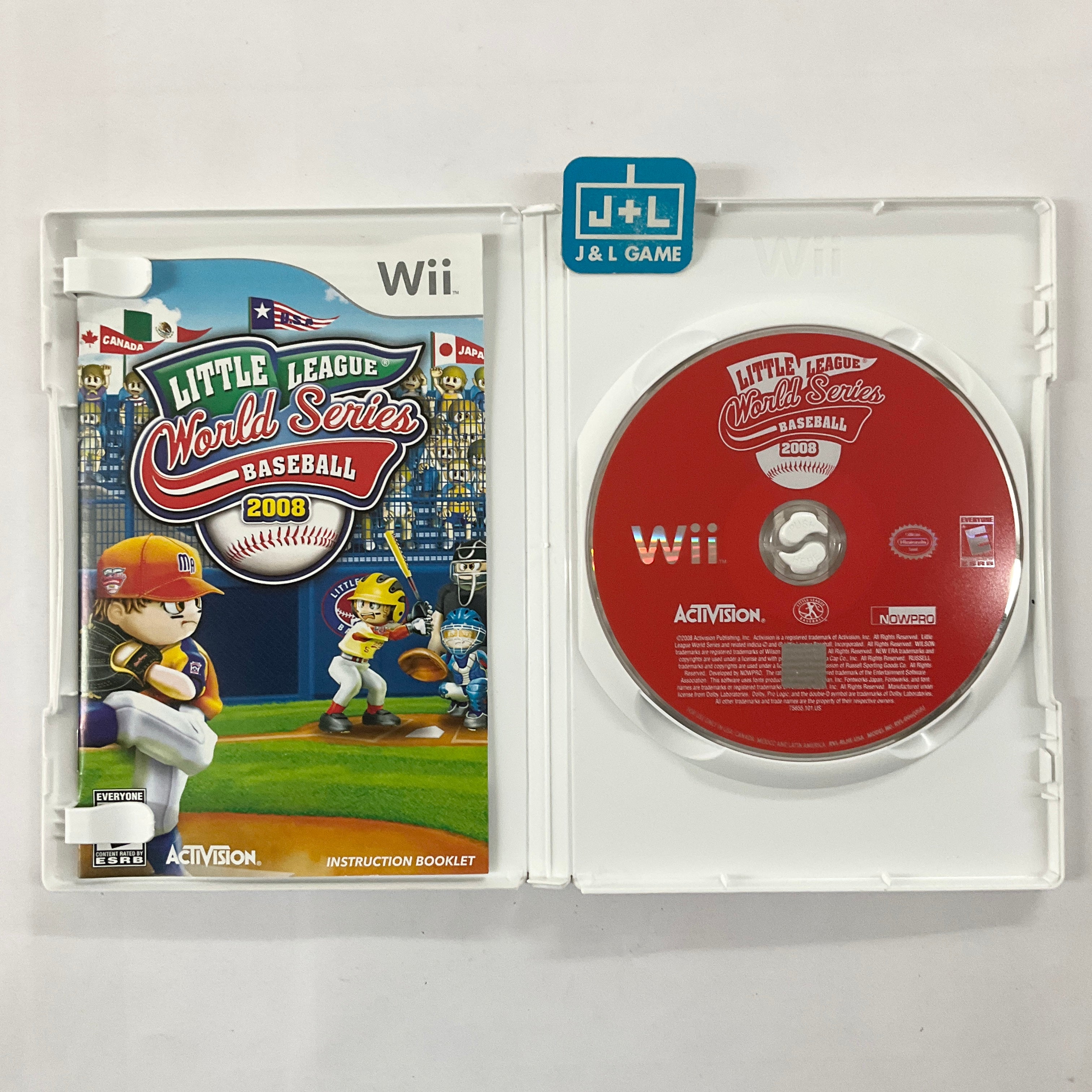 Little League World Series Baseball '08 - Nintendo Wii [Pre-Owned] Video Games ACTIVISION   