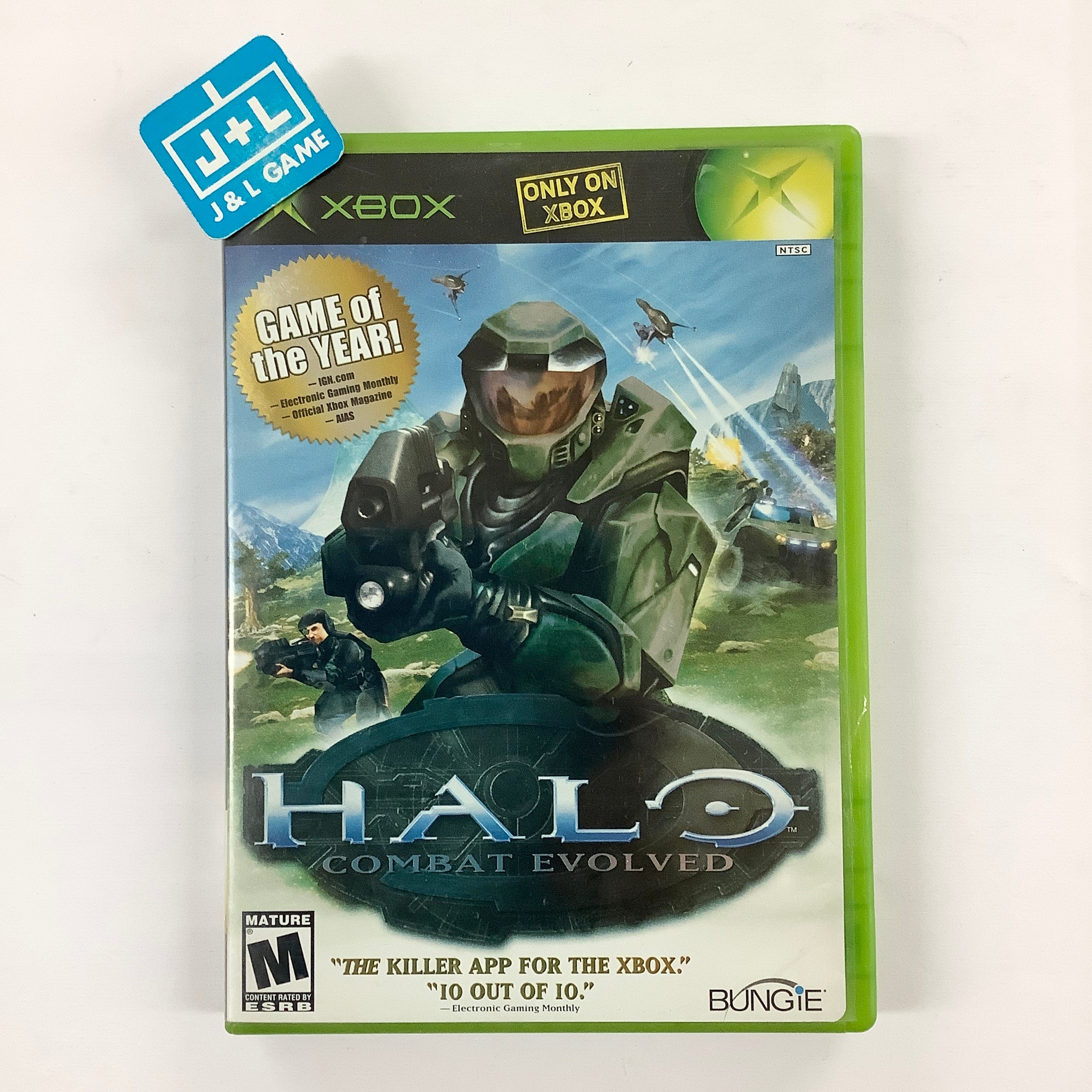 Halo: Combat Evolved - (XB) Xbox [Pre-Owned] Video Games Microsoft Game Studios   