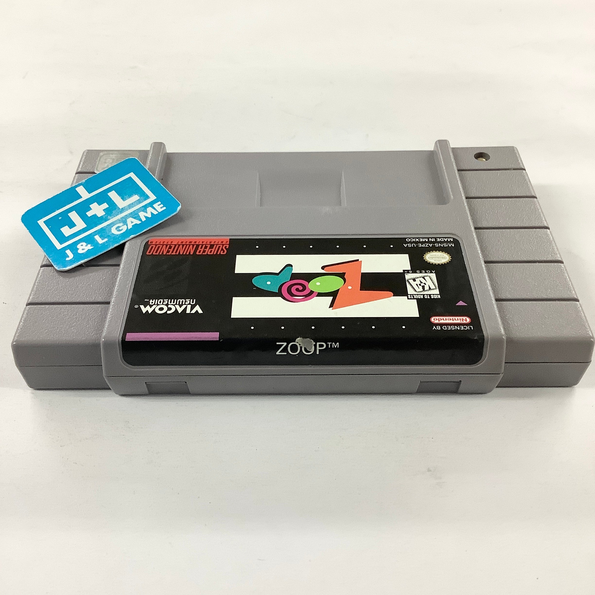 Zoop - (SNES) Super Nintendo [Pre-Owned] Video Games Viacom New Media   