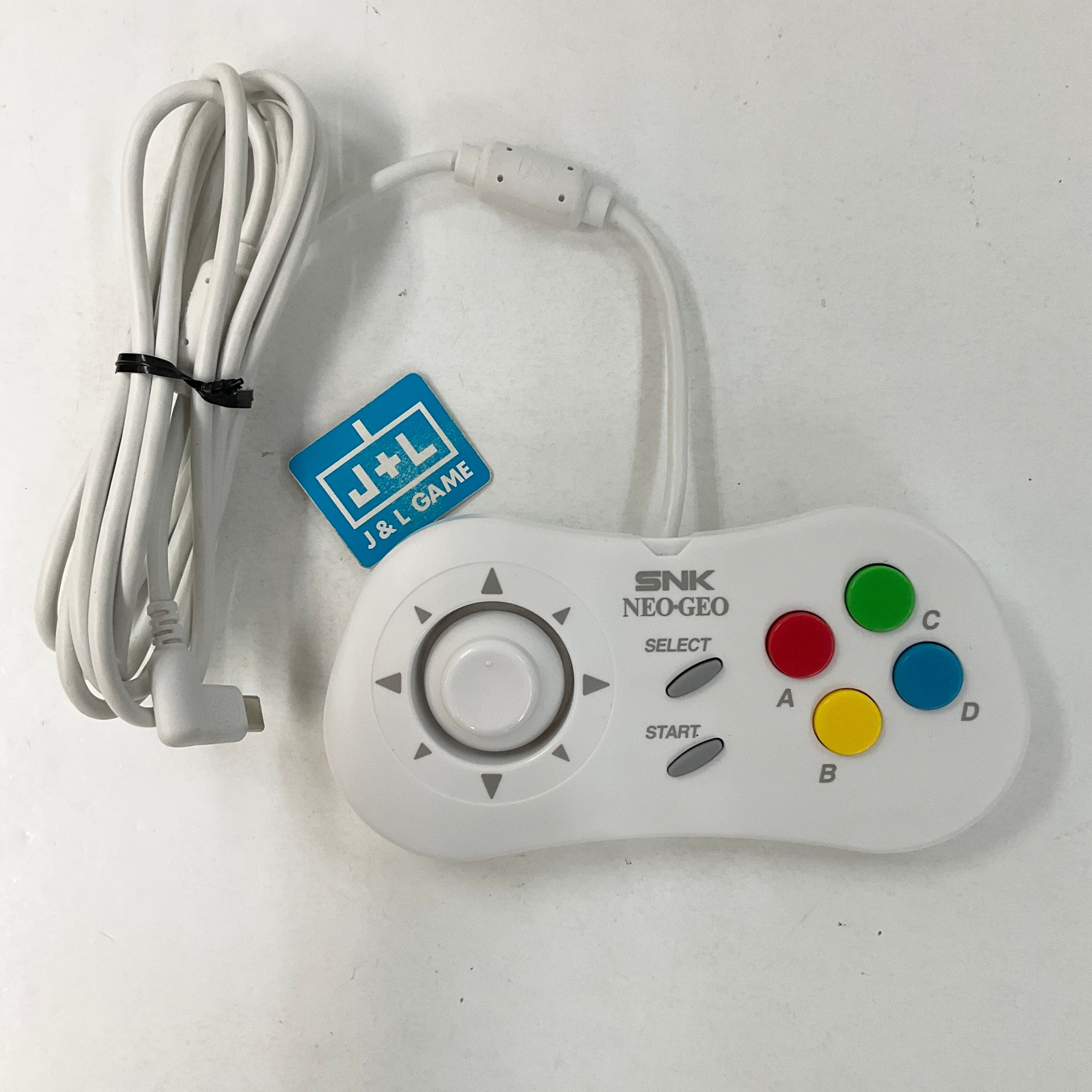 NEOGEO mini PAD (White) - (NGM) NeoGeo Mini [Pre-Owned] Accessories SNK   