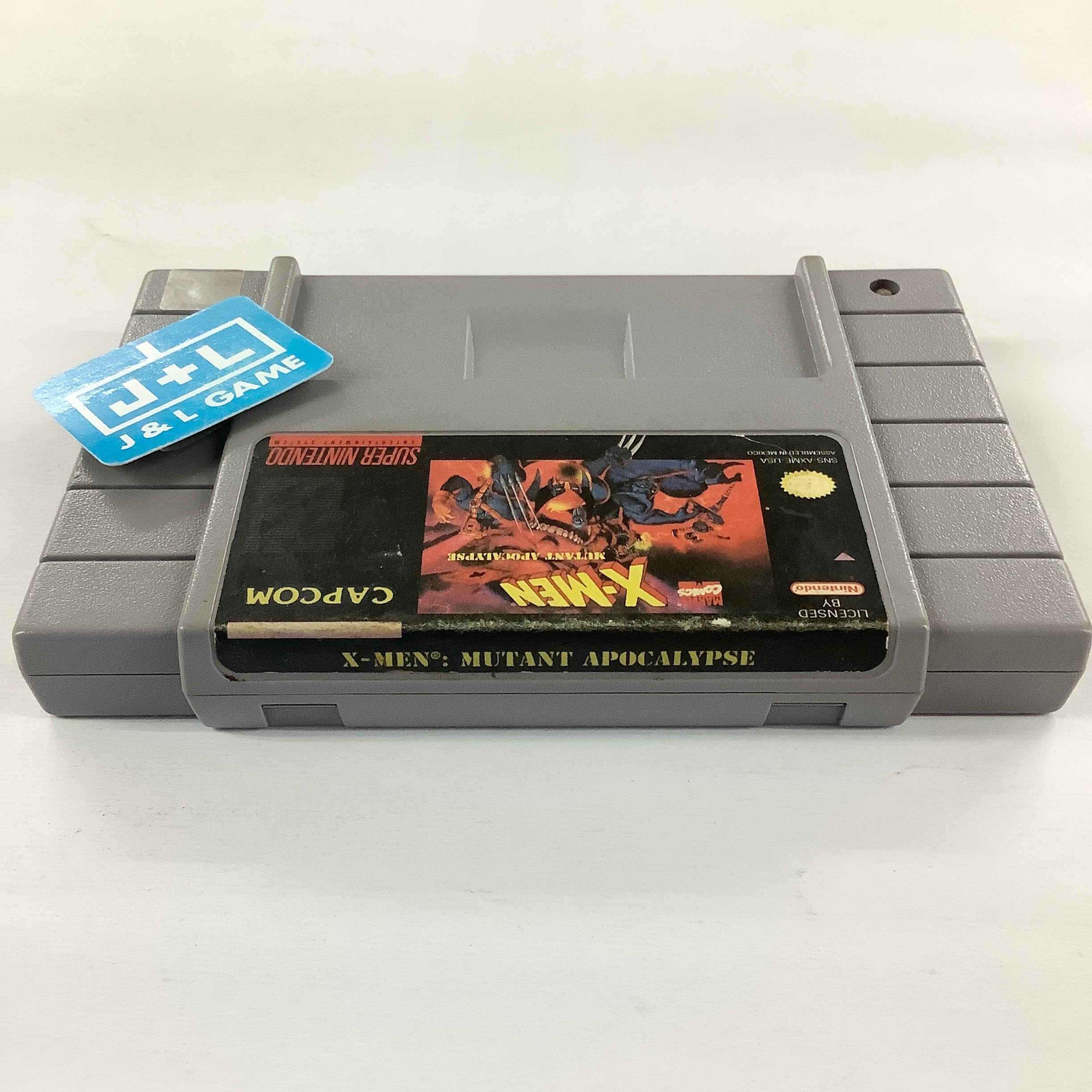 X-Men: Mutant Apocalypse - (SNES) Super Nintendo [Pre-Owned] Video Games Capcom   