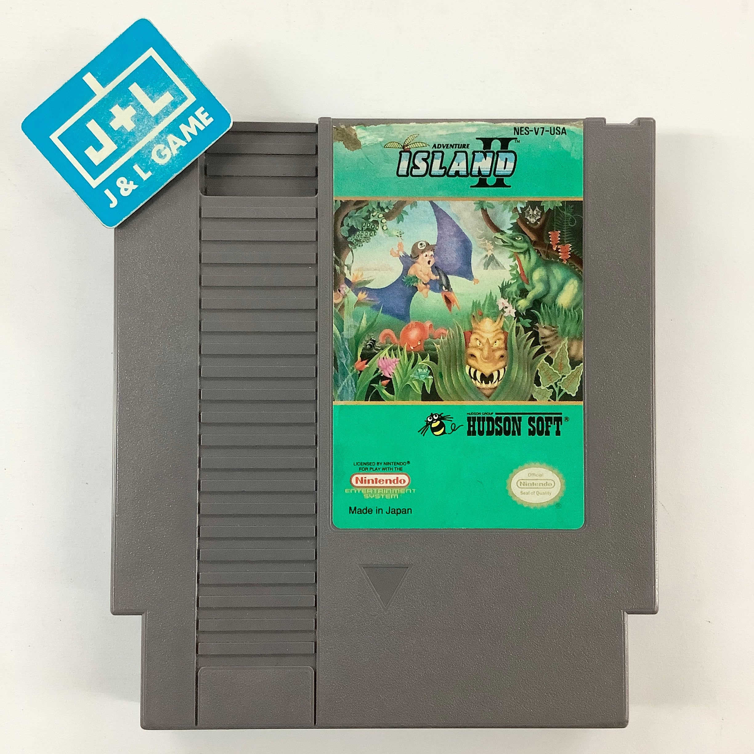 Adventure Island II - (NES) Nintendo Entertainment System [Pre-Owned] Video Games Hudson   