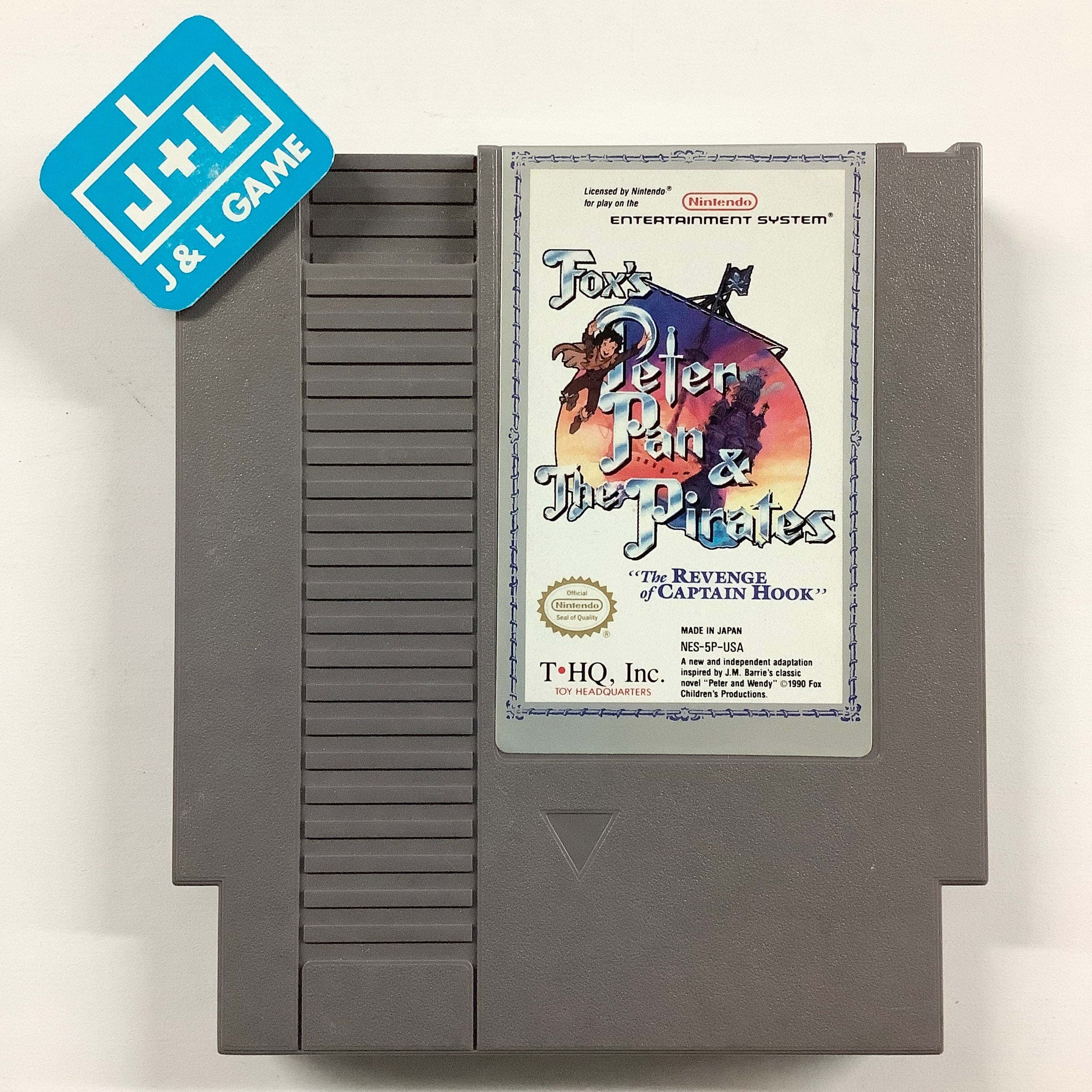 Fox's Peter Pan & the Pirates - (NES) Nintendo Entertainment System [Pre-Owned] Video Games THQ   