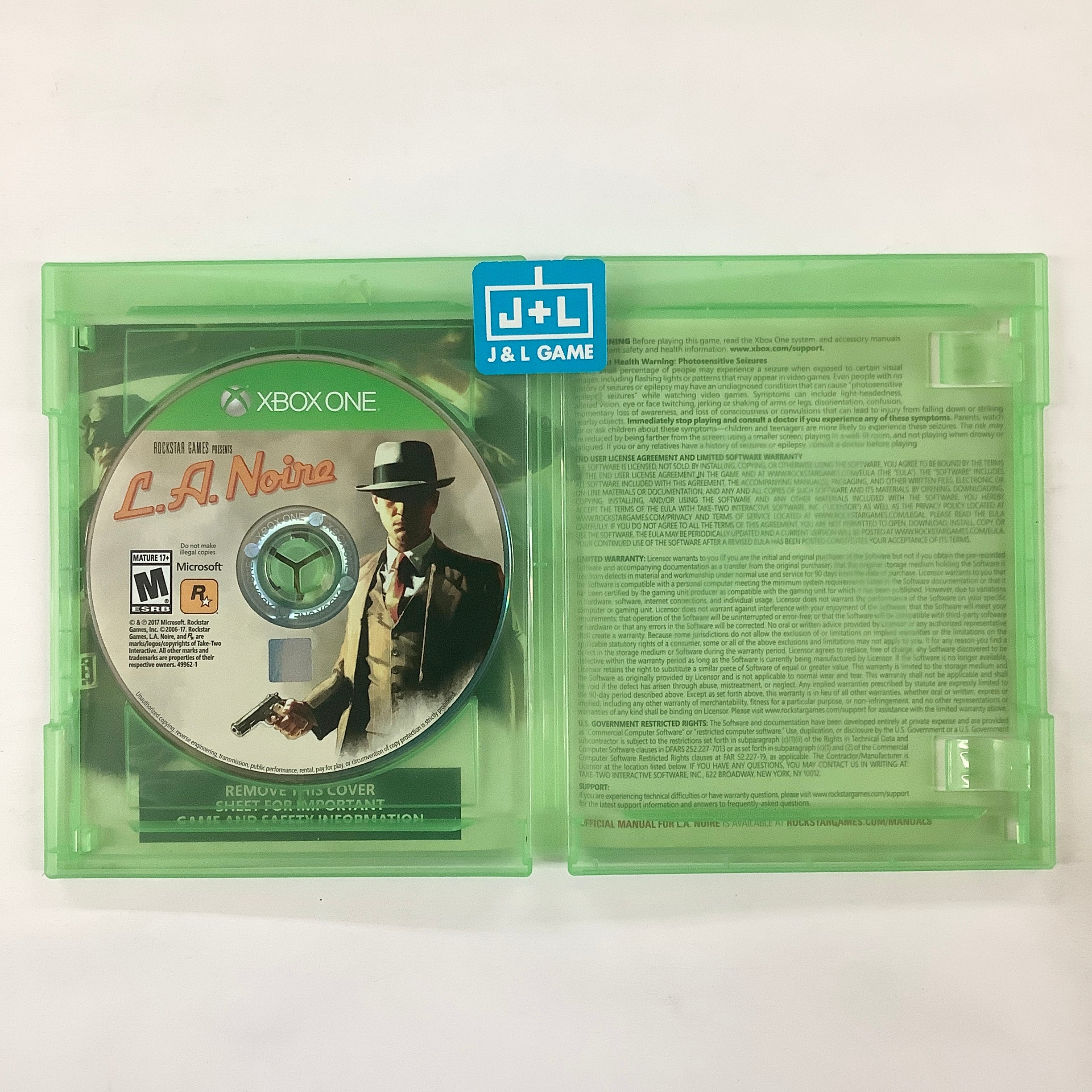 L.A. Noire - (XB1) Xbox One [Pre-Owned] Video Games Rockstar Games   