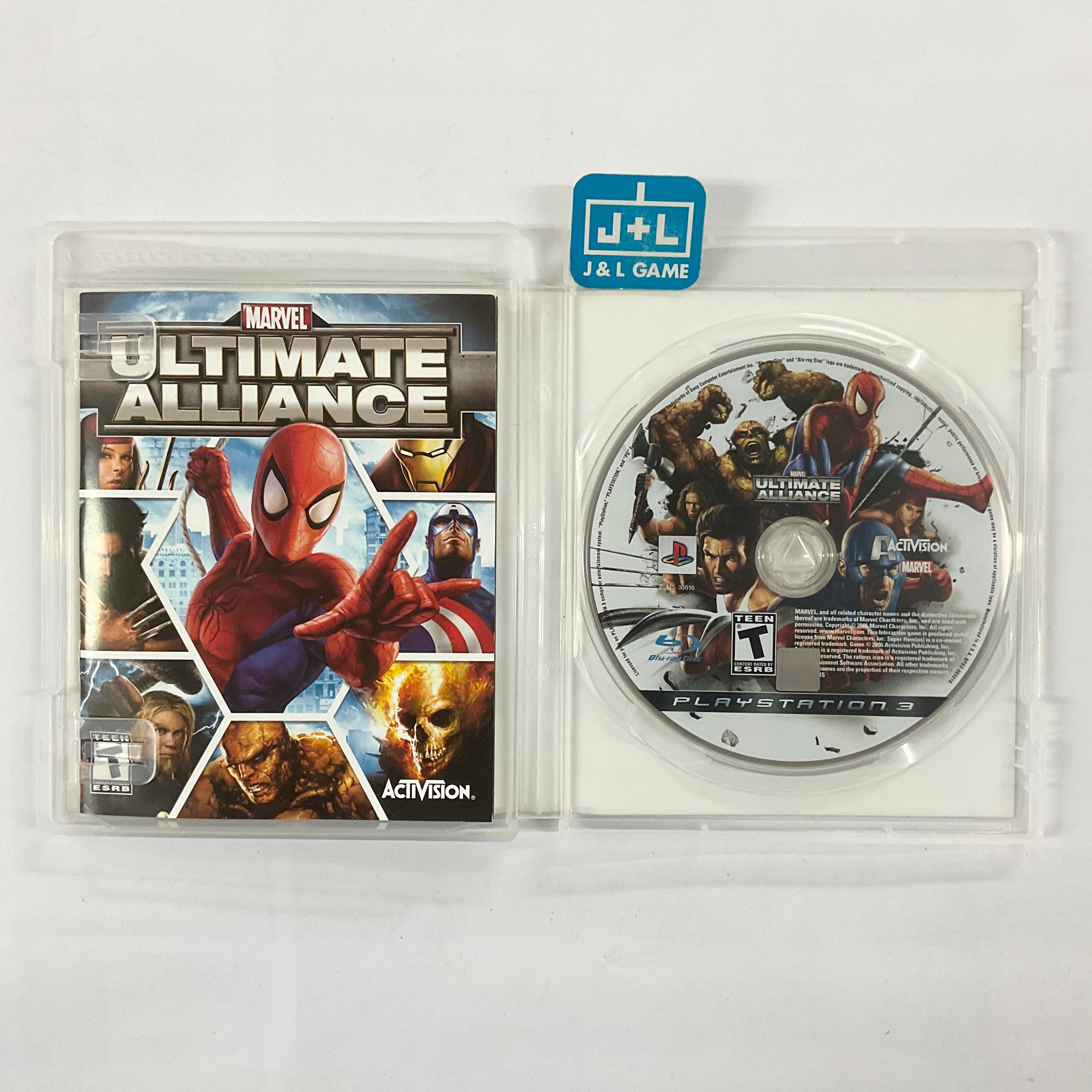 Marvel: Ultimate Alliance - (PS3) PlayStation 3 [Pre-Owned] Video Games Activision   