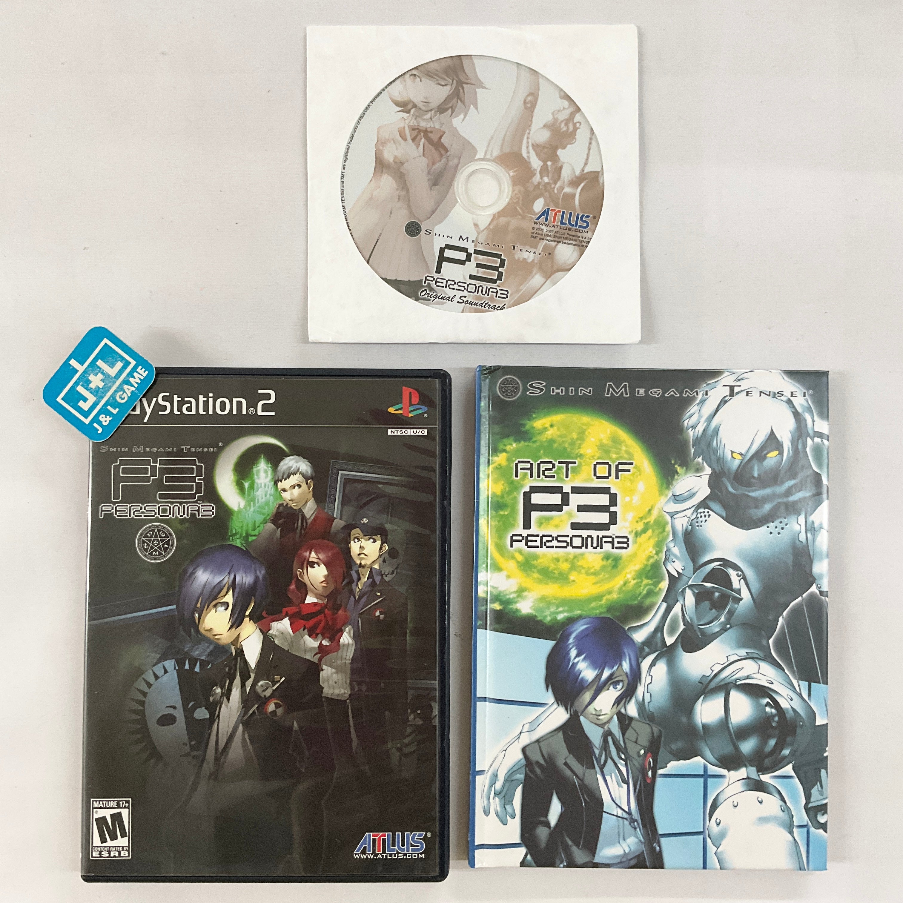 Shin Megami Tensei: Persona 3 (Limited Edition) - (PS2) PlayStation 2 [Pre-Owned] Video Games Atlus   